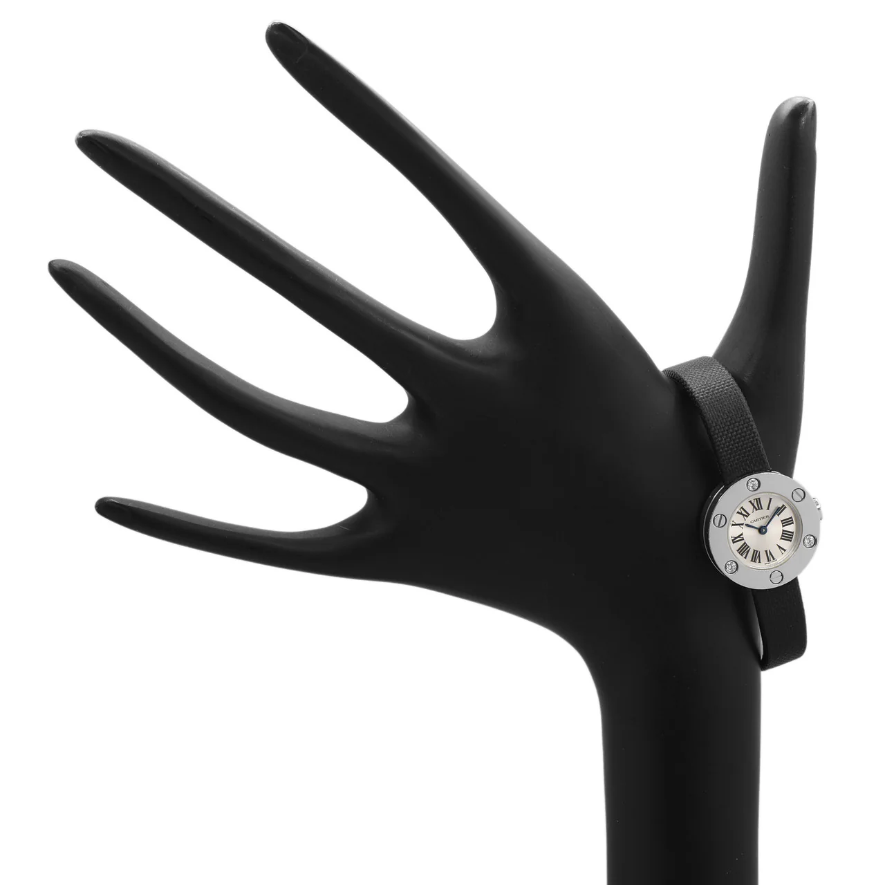 Cartier 18K White Gold Diamond Love Watch WE800131 - Image 5