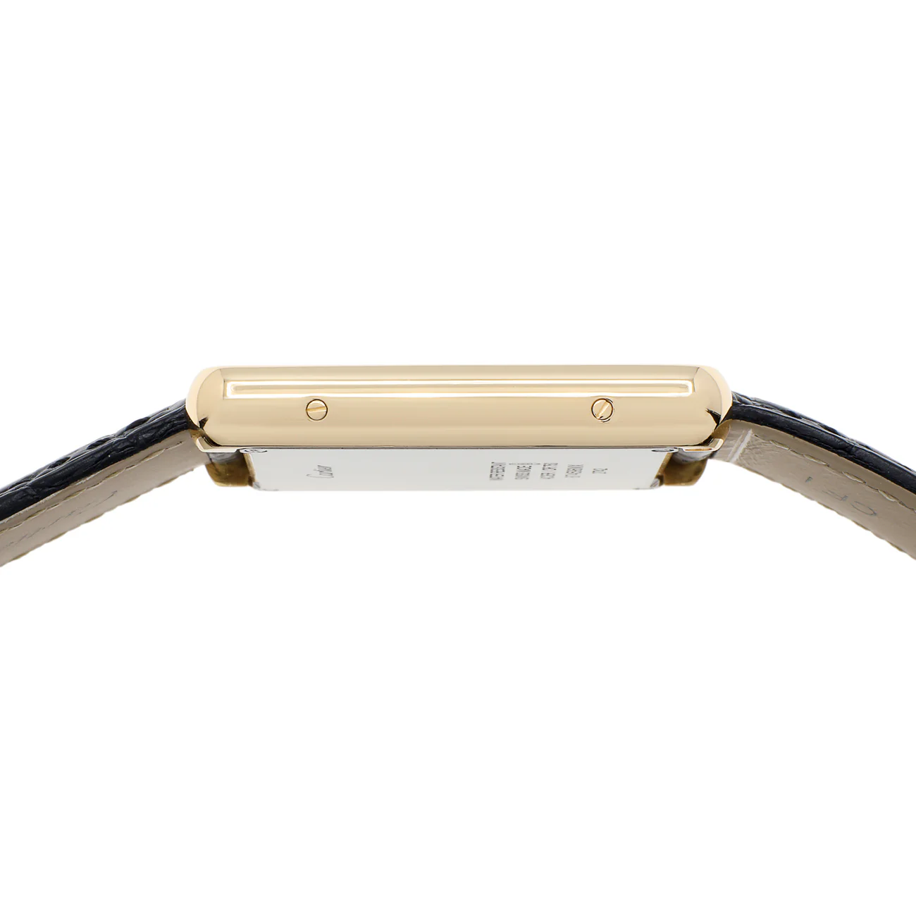Cartier 18K Yellow Gold Large Tank Solo Quartz W1018855 - Image 3