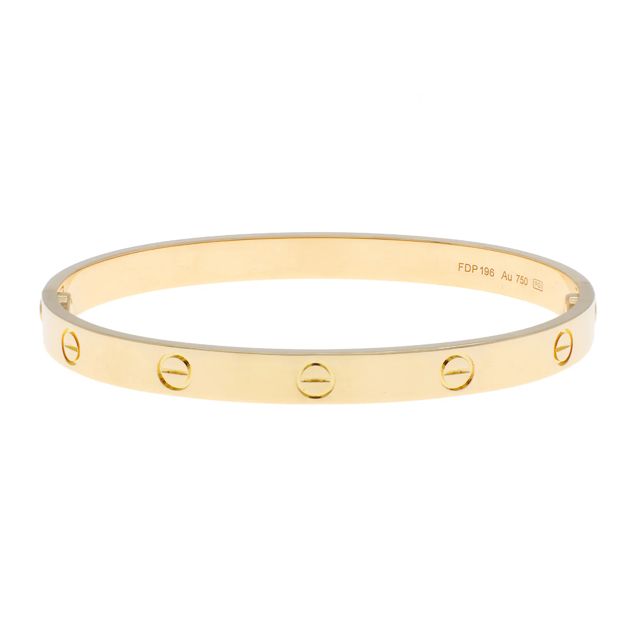 Cartier 18K Yellow Gold Love Bracelet - Image 2
