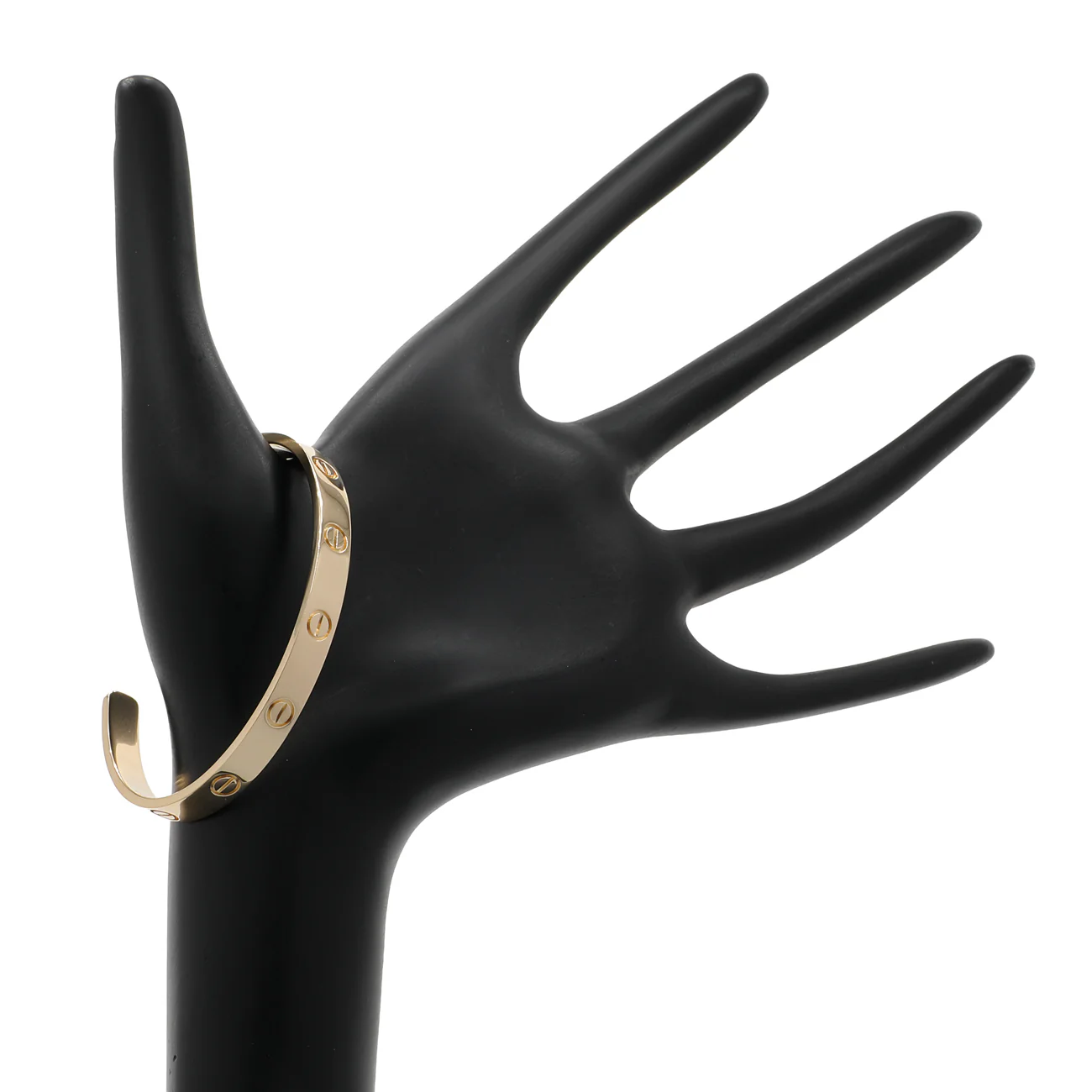 Cartier 18K Yellow Gold Love Cuff Bracelet - Image 3