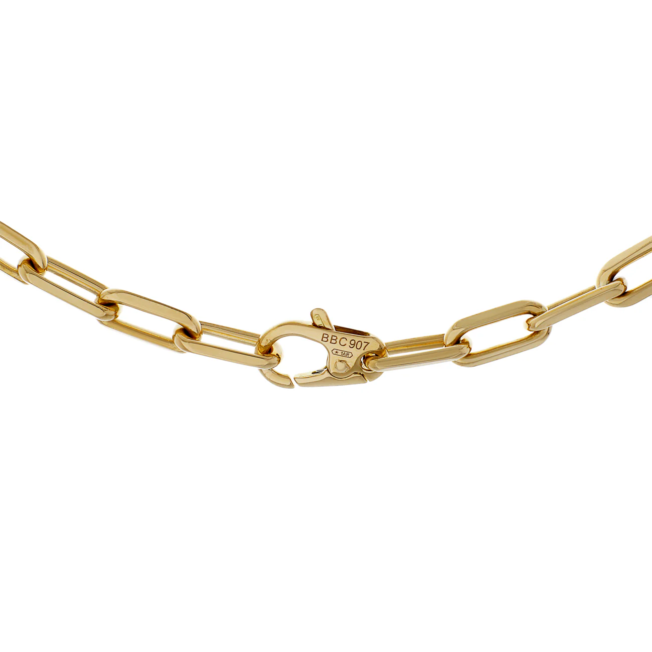 Cartier 18K Yellow Gold Santos de Cartier Chain Necklace - Image 3