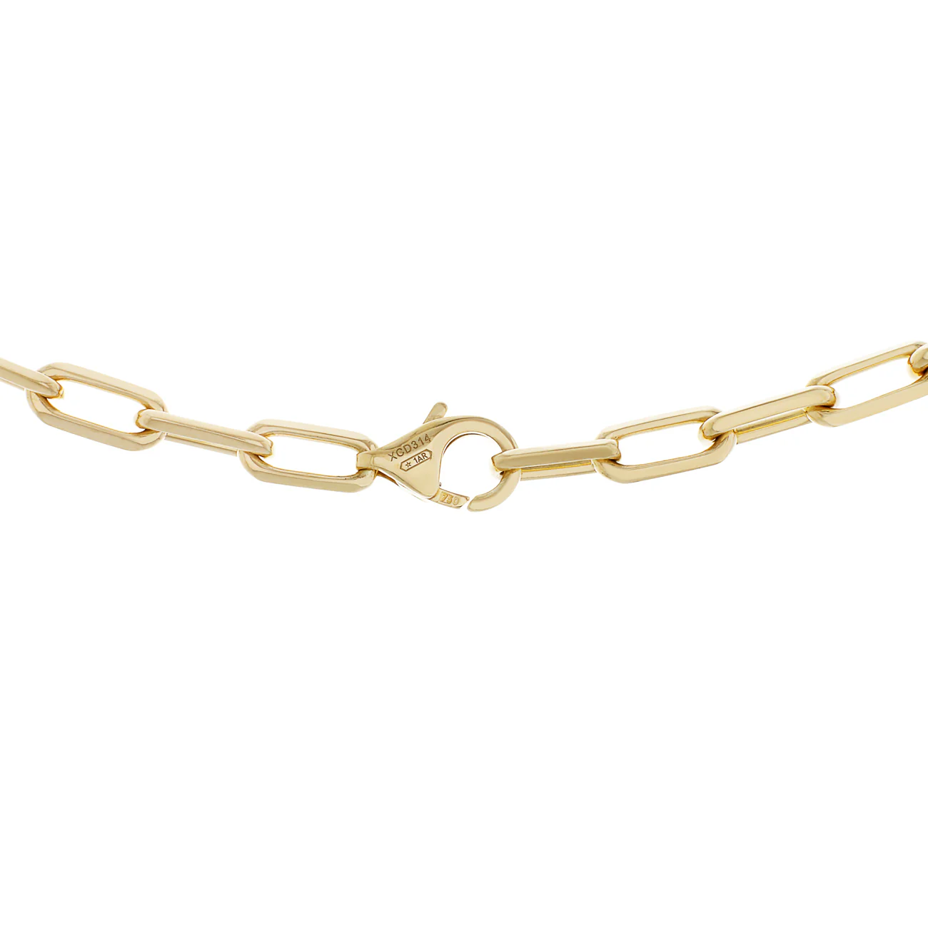 Cartier 18K Yellow Gold Santos de Cartier Chain Necklace SM - Image 3