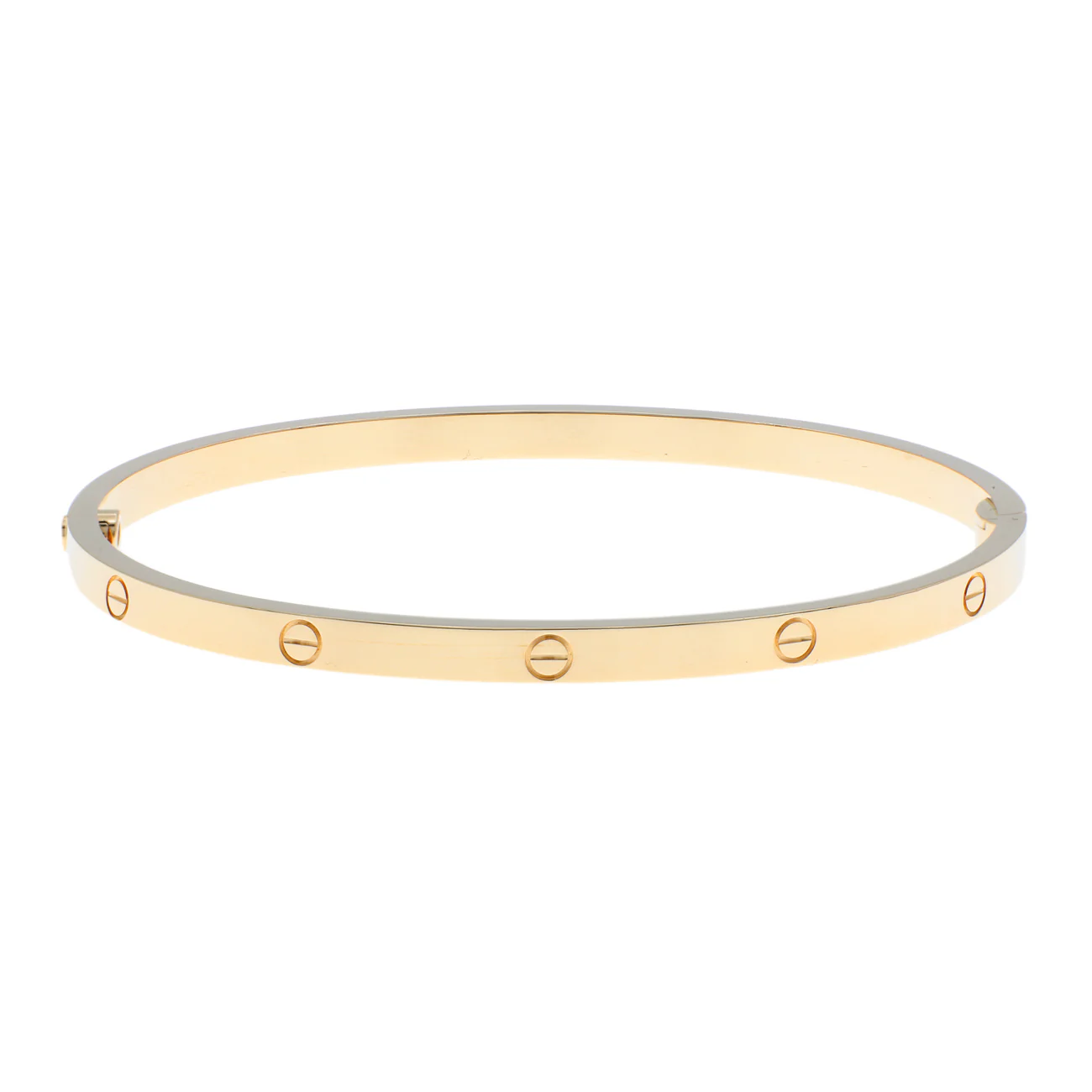 Cartier 18K Yellow Gold Small Love Bracelet - Image 2