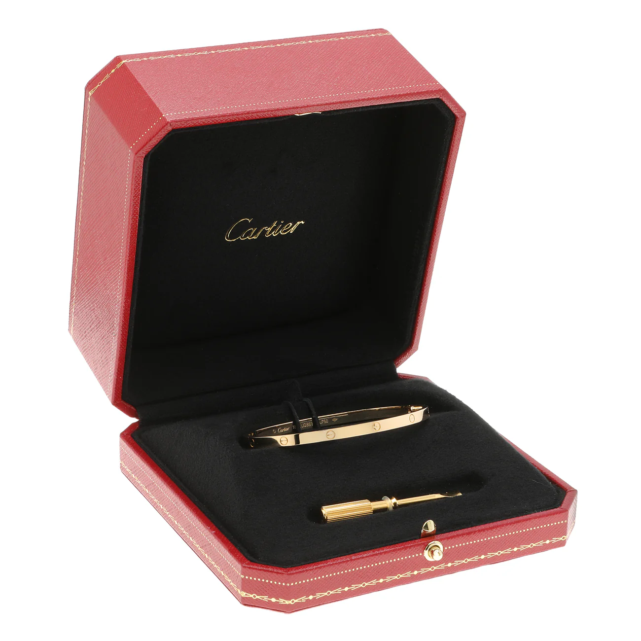 Cartier 18K Yellow Gold Small Love Bracelet - Image 4