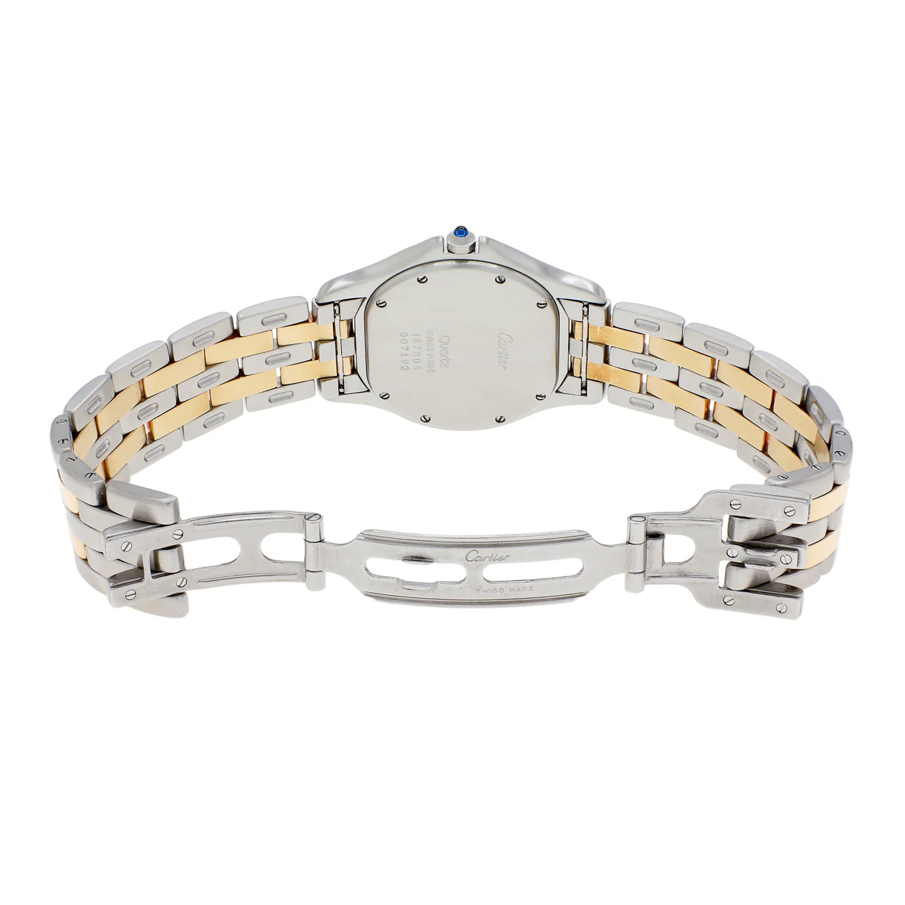 Cartier 18K Yellow Gold Stainless Steel Quartz Cougar - Image 4