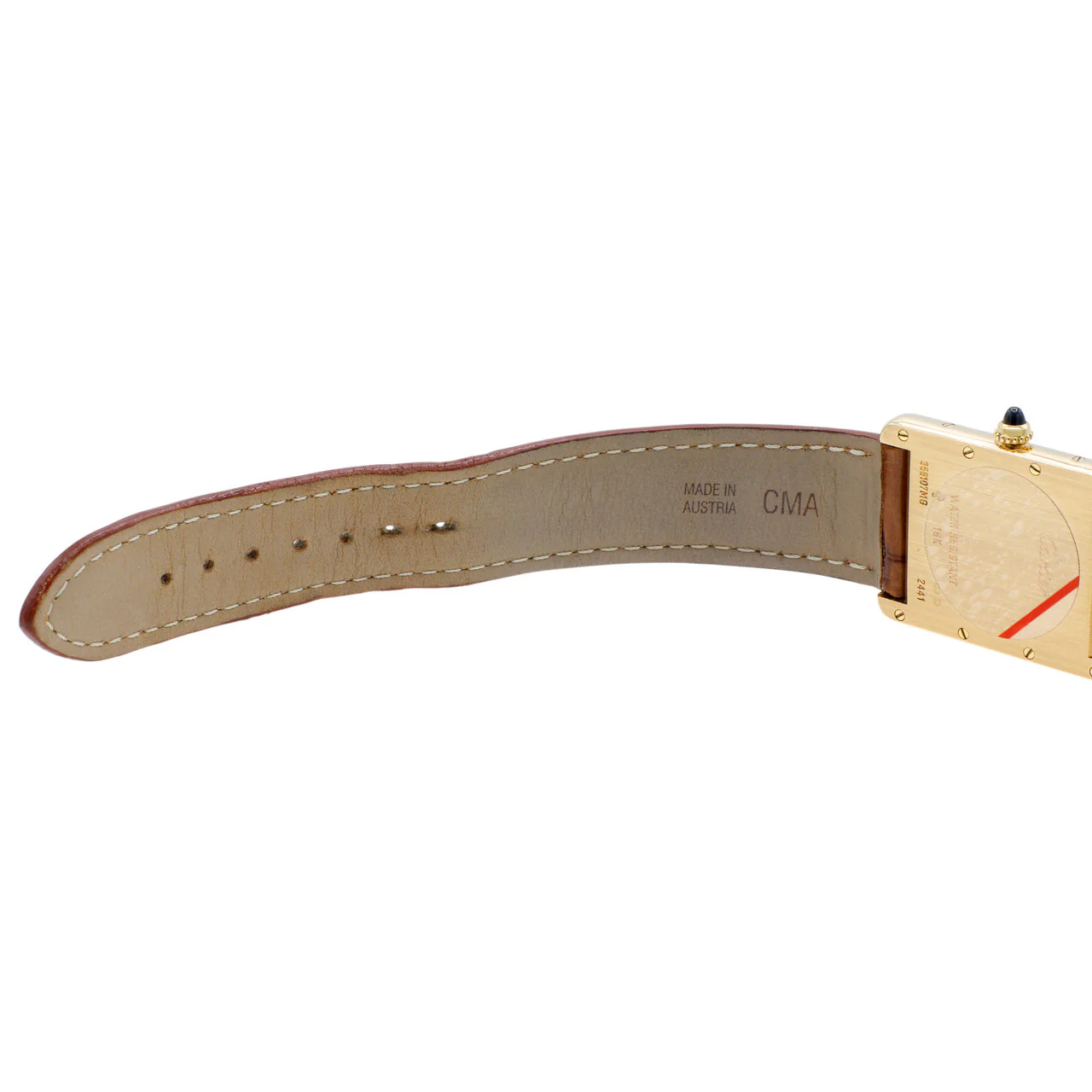 Cartier 18K Yellow Gold Tank Louis W1529756 - Image 4
