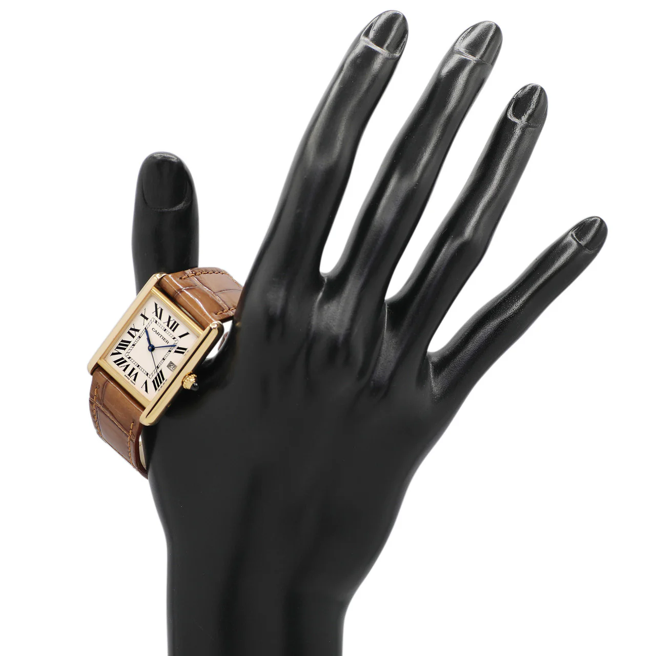 Cartier 18K Yellow Gold Tank Louis W1529756 - Image 6