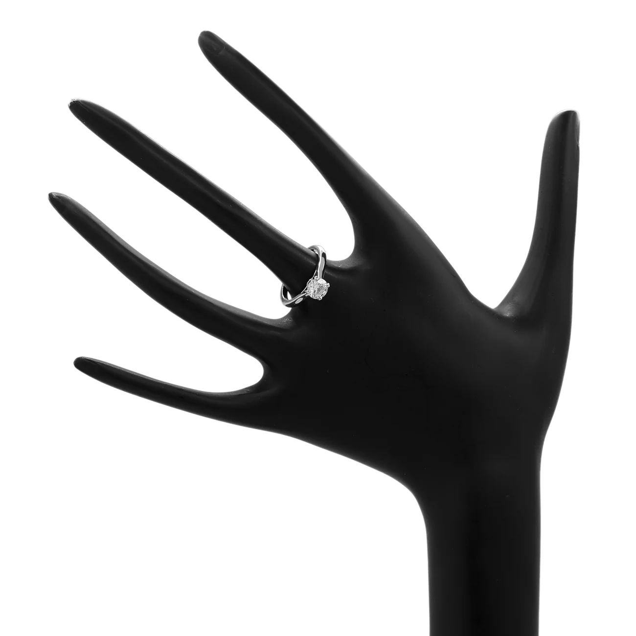 Cartier Platinum 0.80 Carat Diamond 1895 Solitaire Ring - Image 4
