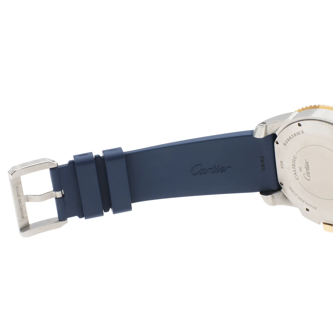 Cartier Stainless Steel 18K Rose Gold Calibre de Cartier Diver W2CA0009 - Image 4