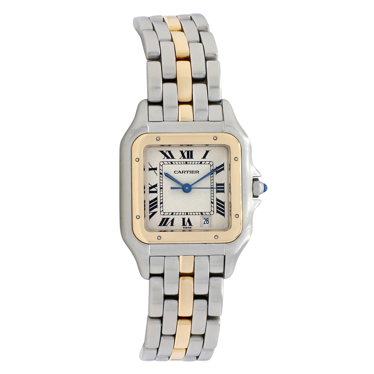 Cartier Stainless Steel 18K Yellow Gold Panthere 183949