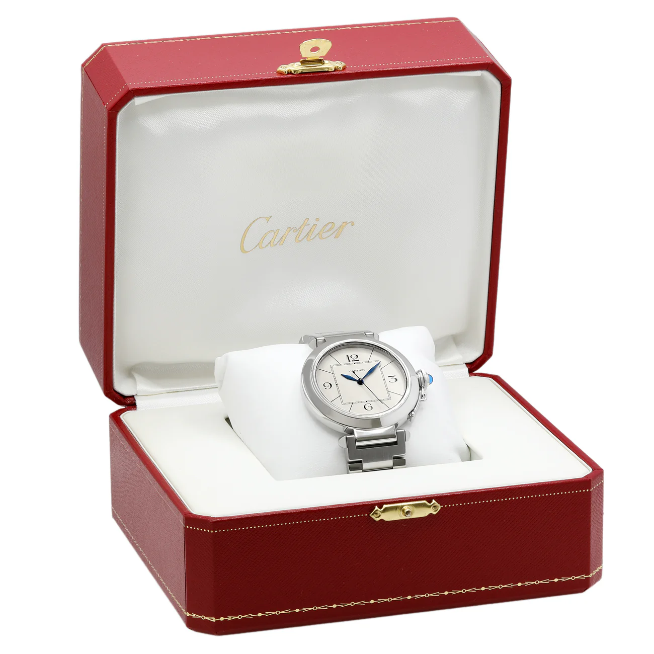 Cartier Stainless Steel 42mm Pasha W31072M7 - Image 5