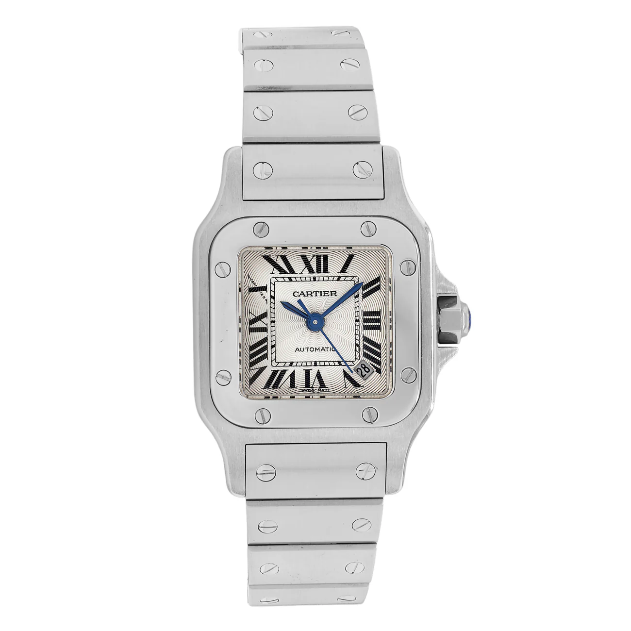 Cartier Stainless Steel Automatic Santos Galbee 2423
