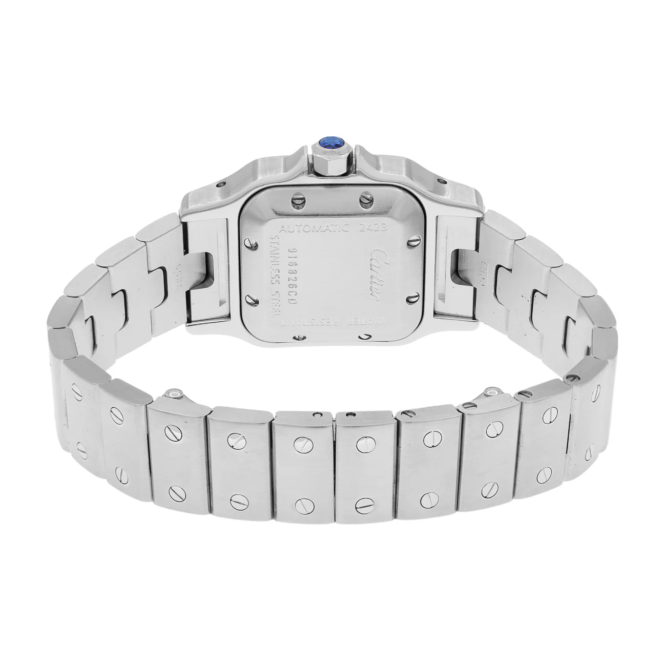 Cartier Stainless Steel Automatic Santos Galbee 2423 - Image 2