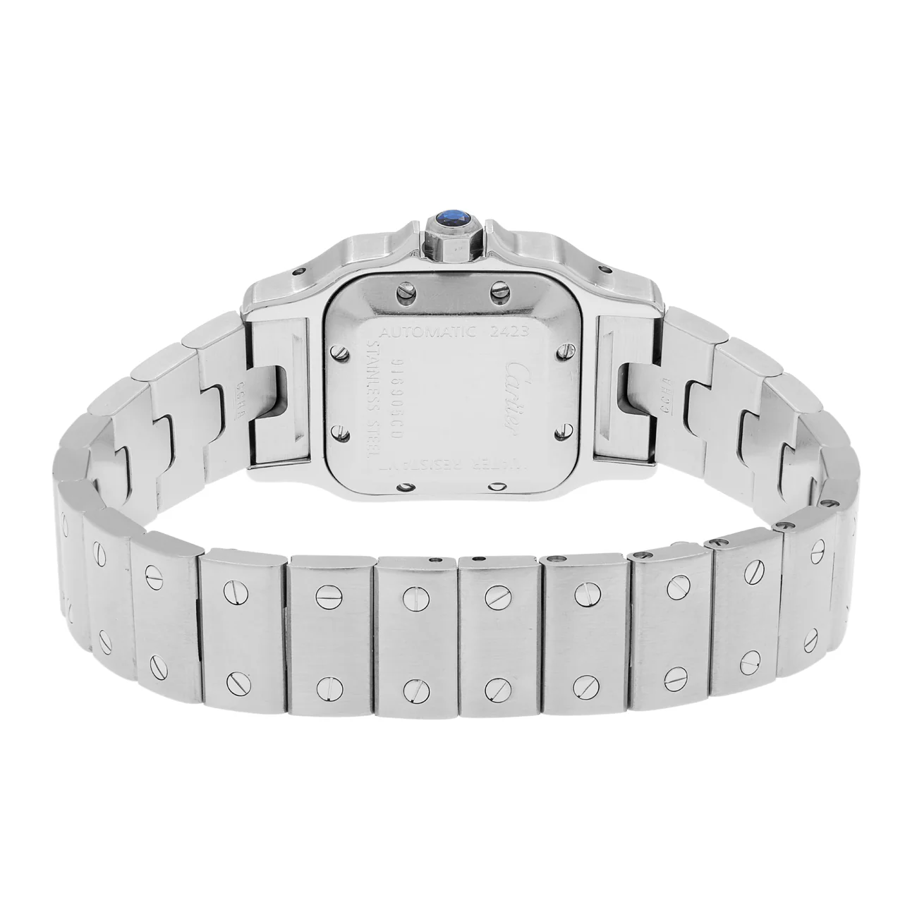 Cartier Stainless Steel Automatic Santos Galbee 2423 - Image 2