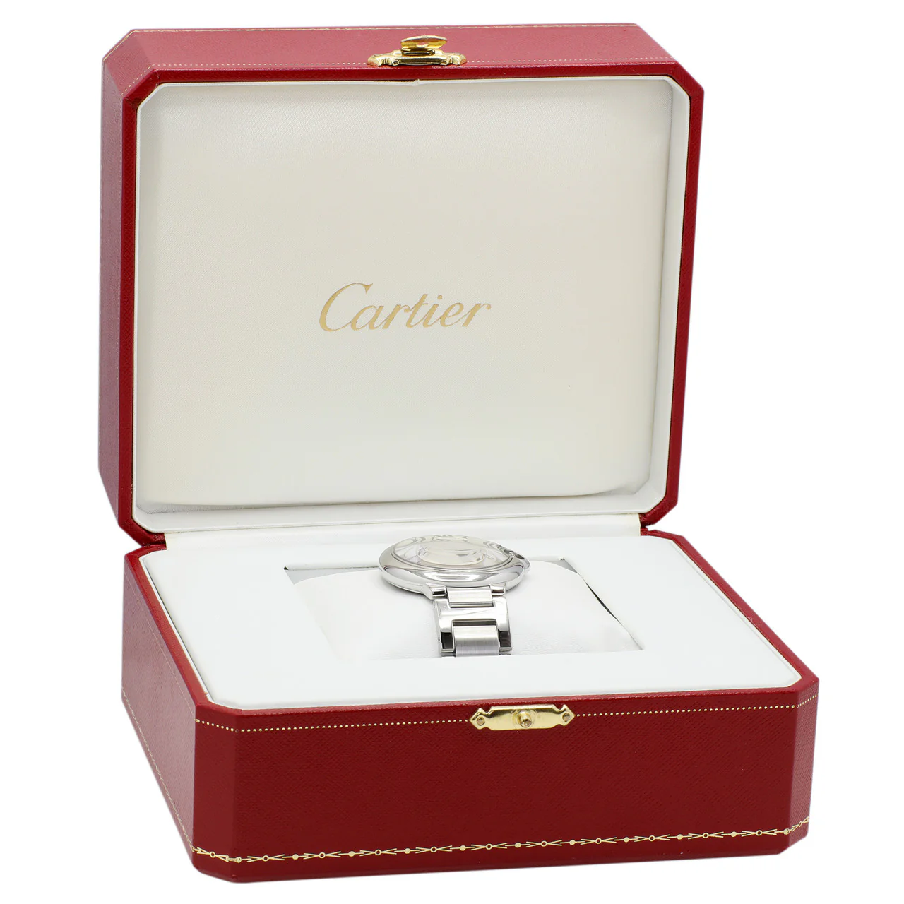 Cartier Stainless Steel Ballon Bleu 36mm Quartz W69011Z4 - Image 6