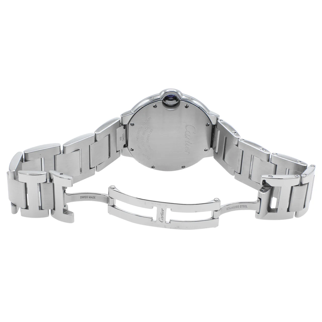 Cartier Stainless Steel Ballon Bleu 36mm Quartz W69011Z4 - Image 4