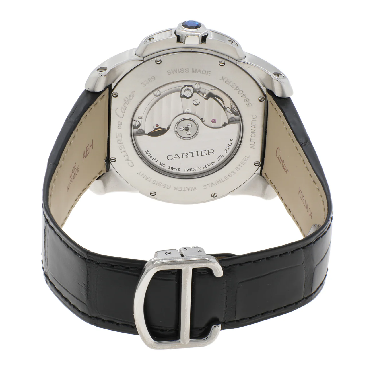 Cartier Stainless Steel Calibre de Cartier W7100041 - Image 2