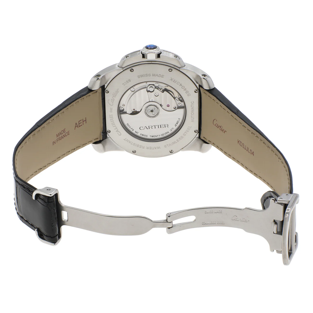Cartier Stainless Steel Calibre de Cartier W7100041 - Image 4
