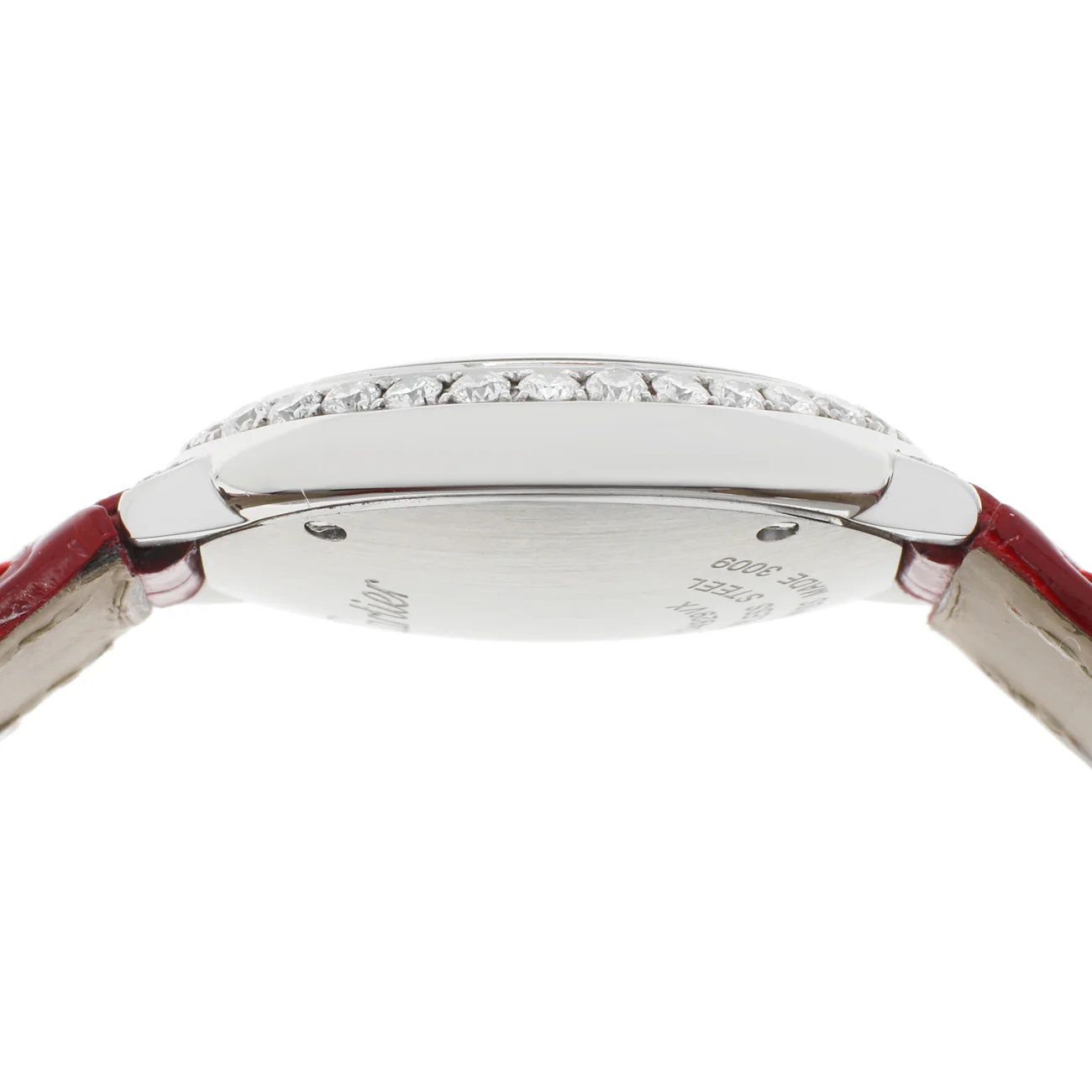 Cartier Stainless Steel Diamond Ballon Bleu 28mm Quartz 3009 - Image 3