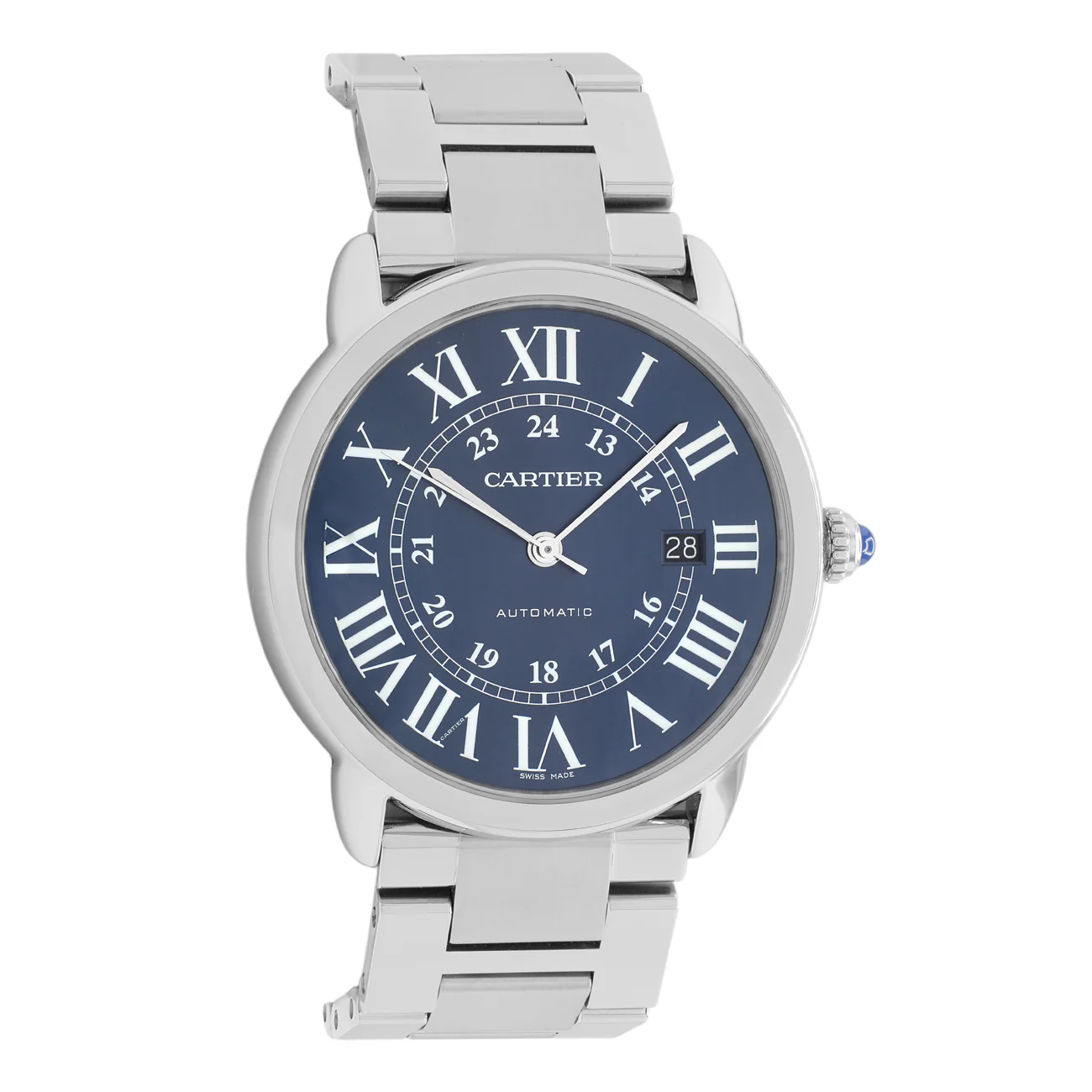 Cartier Stainless Steel Ronde Solo de Cartier WSRN0023