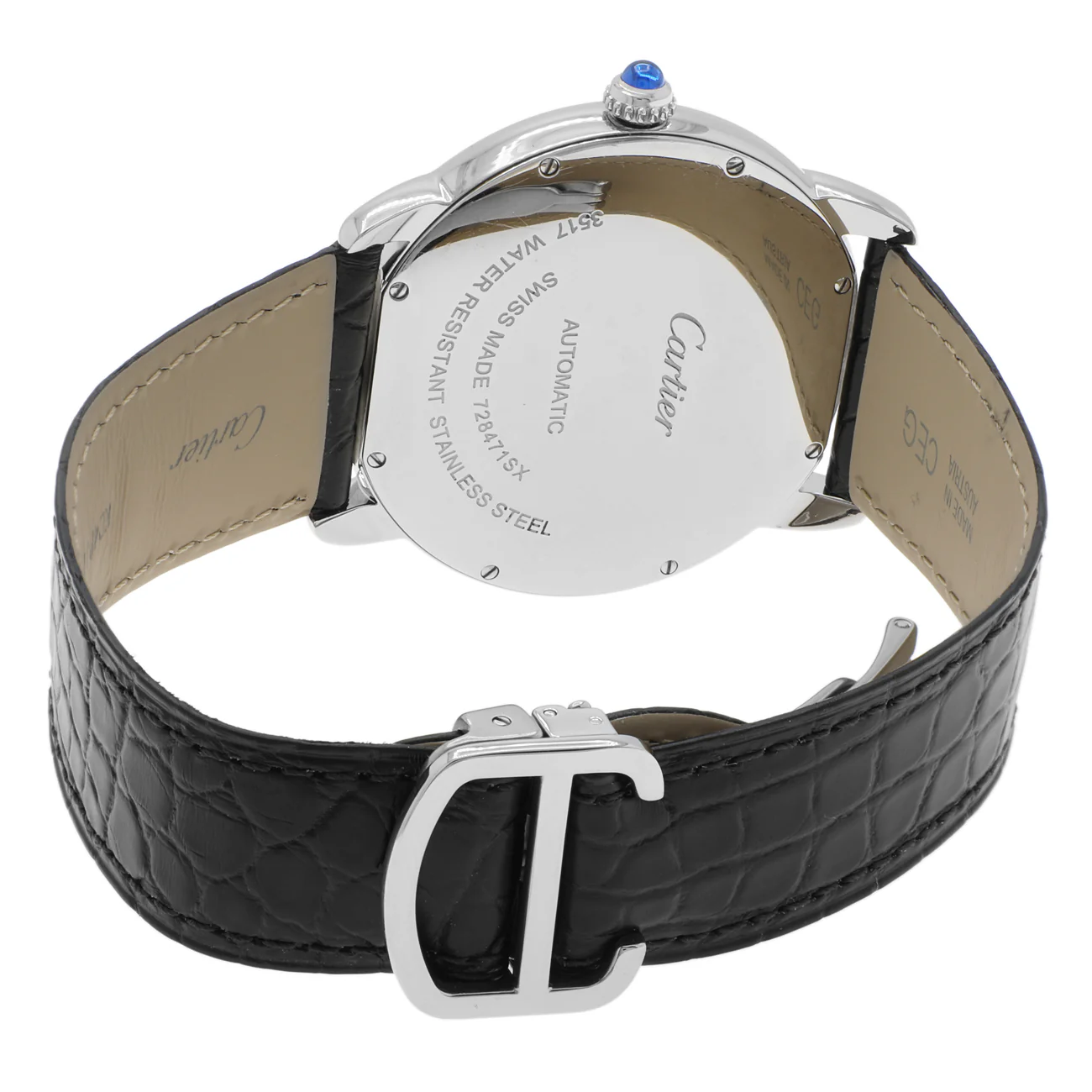 Cartier Stainless Steel Ronde Solo XL W6701010 - Image 2