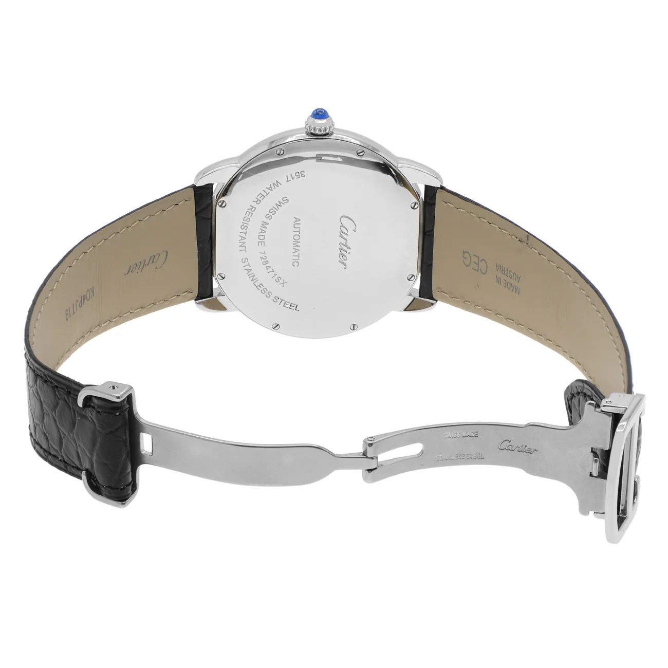 Cartier Stainless Steel Ronde Solo XL W6701010 - Image 4