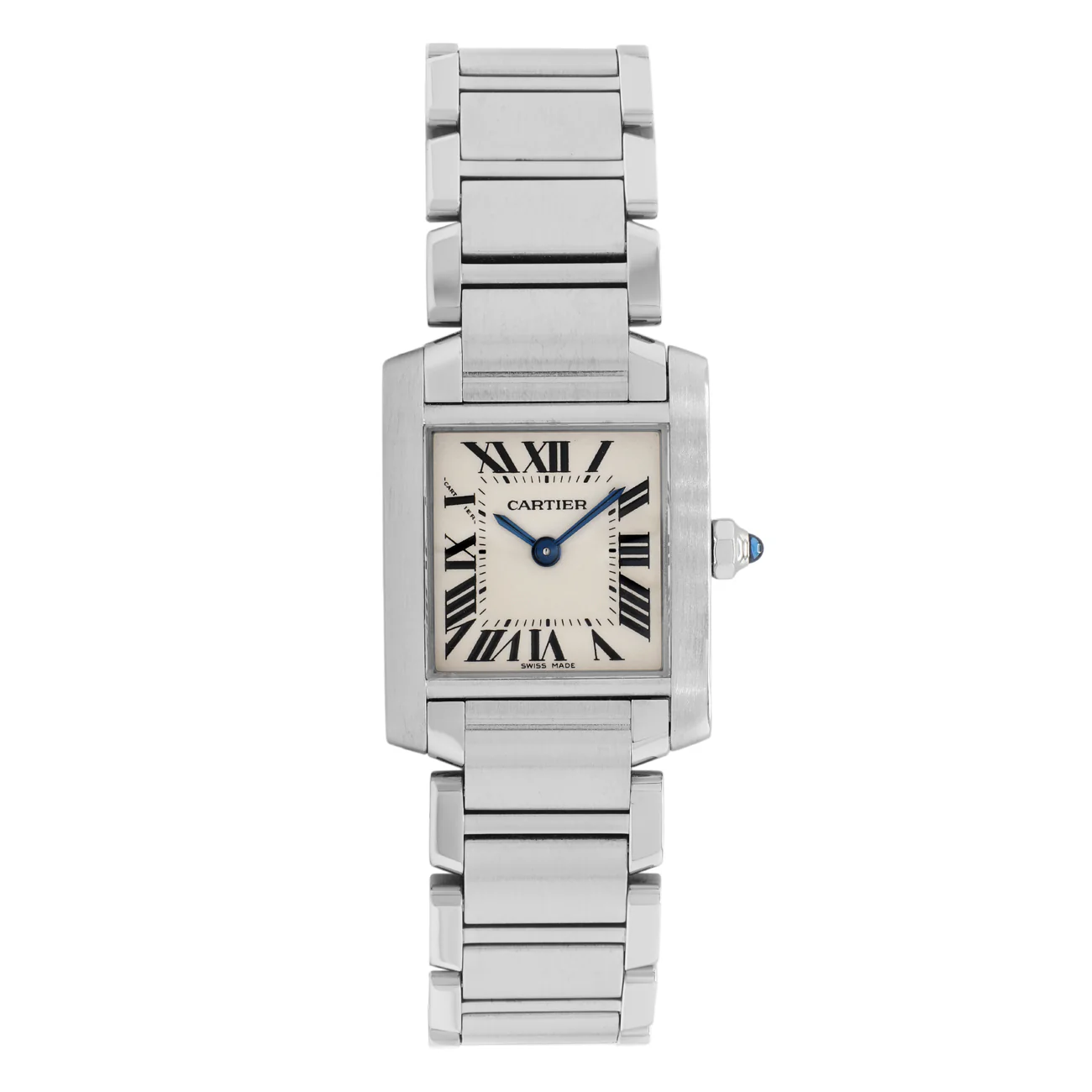 Cartier Stainless Steel Tank Francaise 2384 W51008Q3