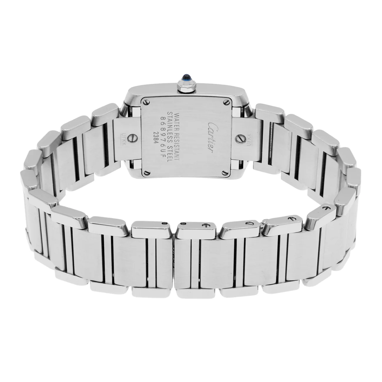 Cartier Stainless Steel Tank Francaise 2384 W51008Q3 - Image 2
