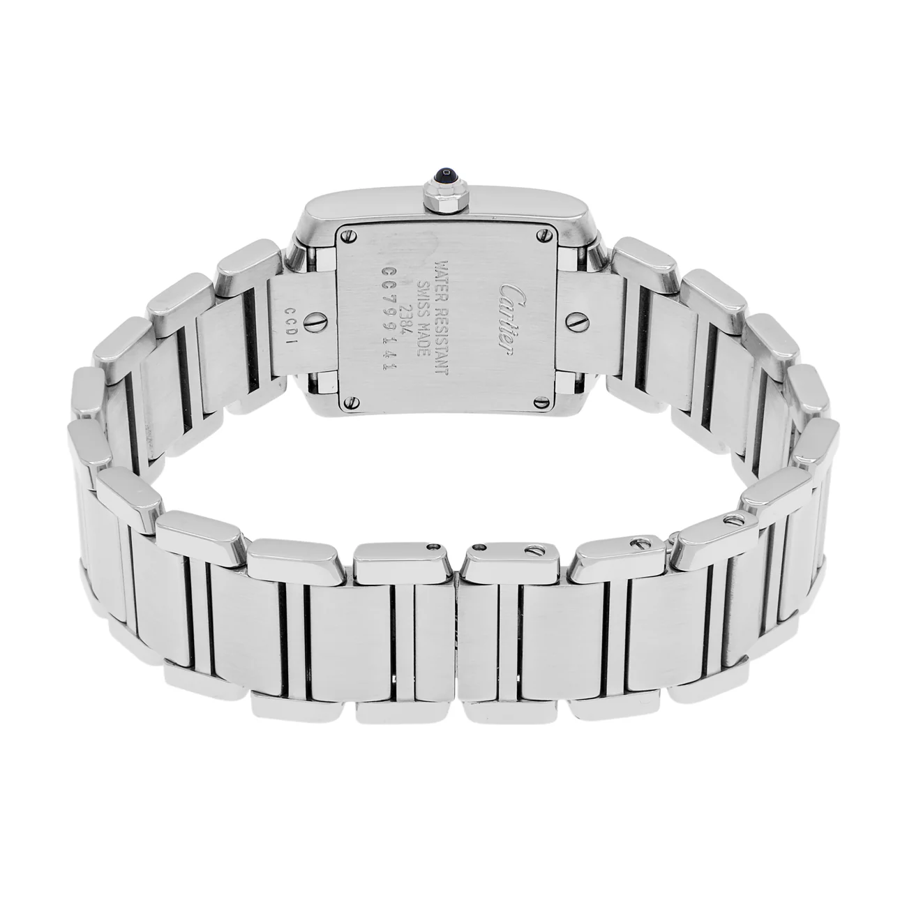 Cartier Stainless Steel Tank Francaise W51008Q3 2384 - Image 2