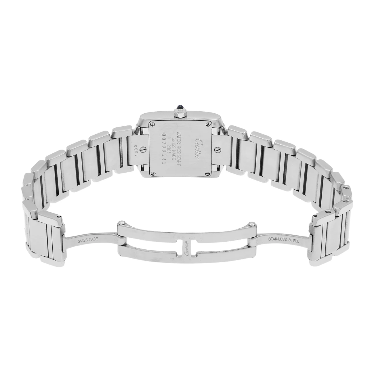 Cartier Stainless Steel Tank Francaise W51008Q3 2384 - Image 4