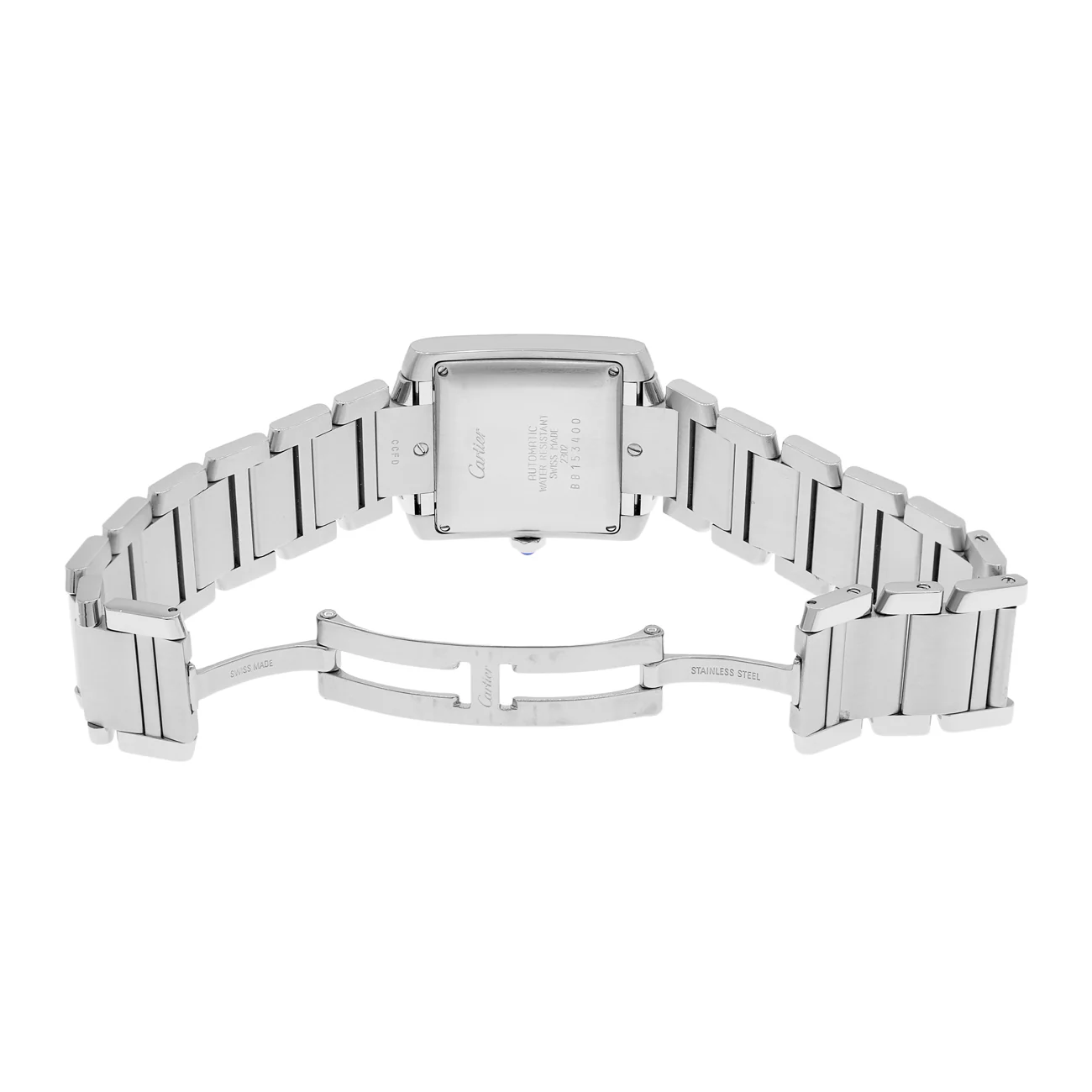 Cartier Stainless Steel Tank Francaise W51002Q3 - Image 4