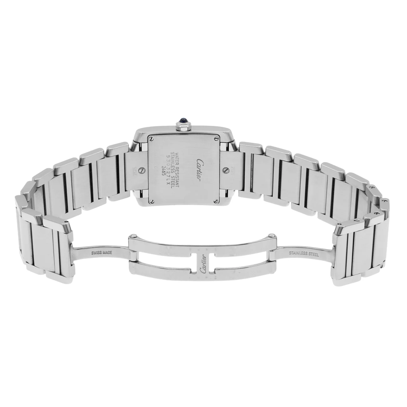 Cartier Stainless Steel Tank Francaise W51011Q3 - Image 4