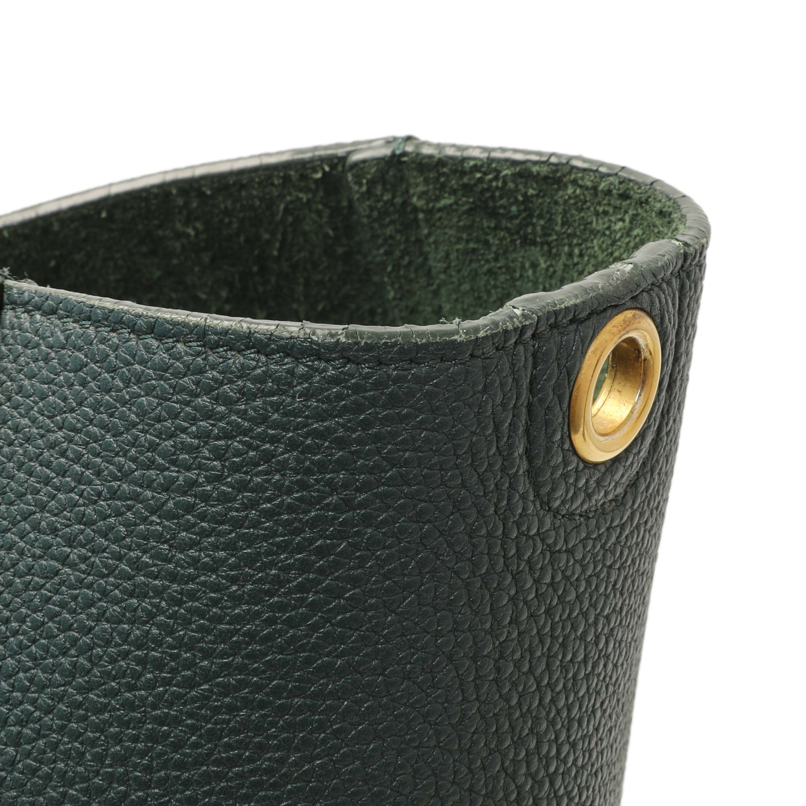Celine Amazone Soft Grained Calfskin Sangle Bucket Bag - Image 13
