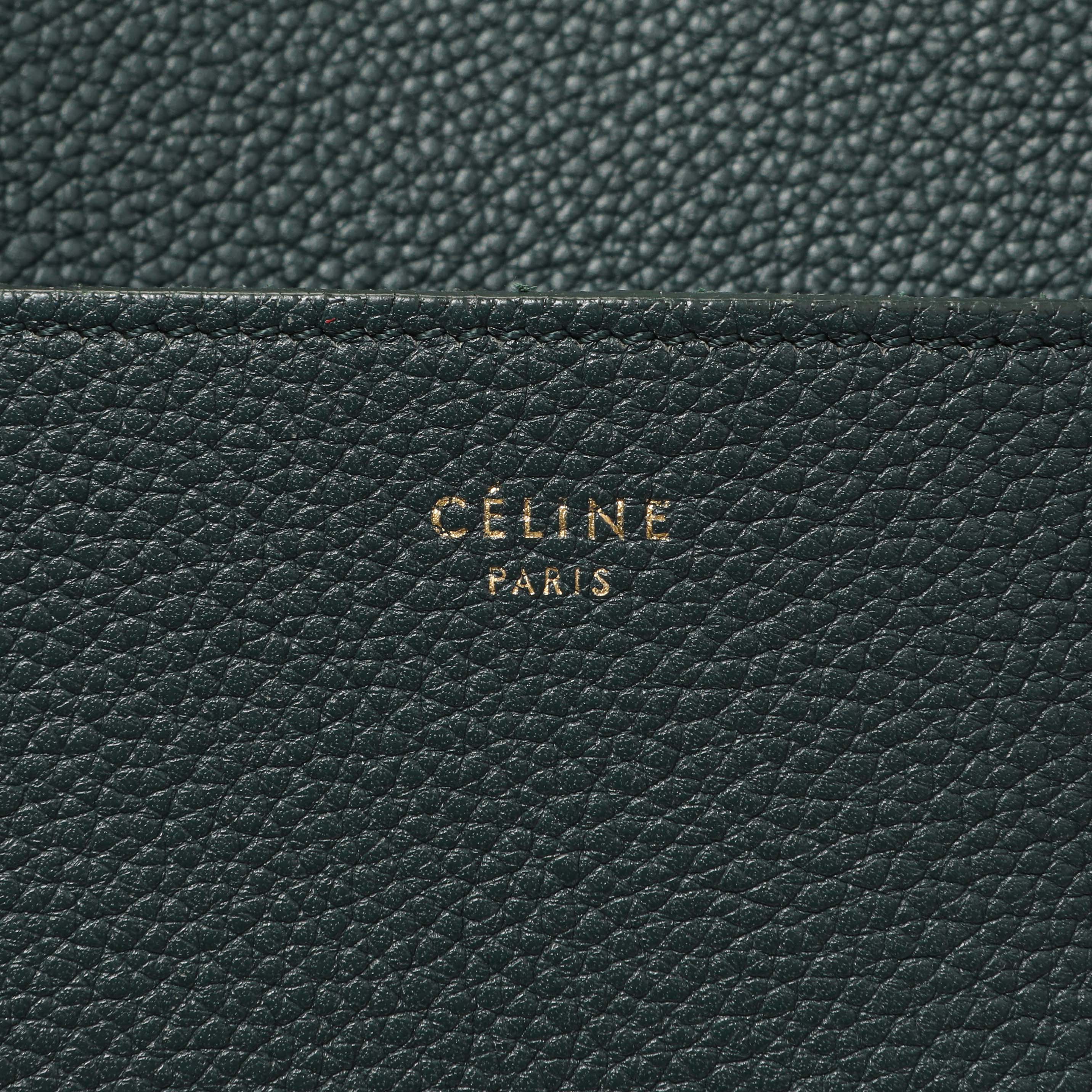 Celine Amazone Soft Grained Calfskin Sangle Bucket Bag - Image 9