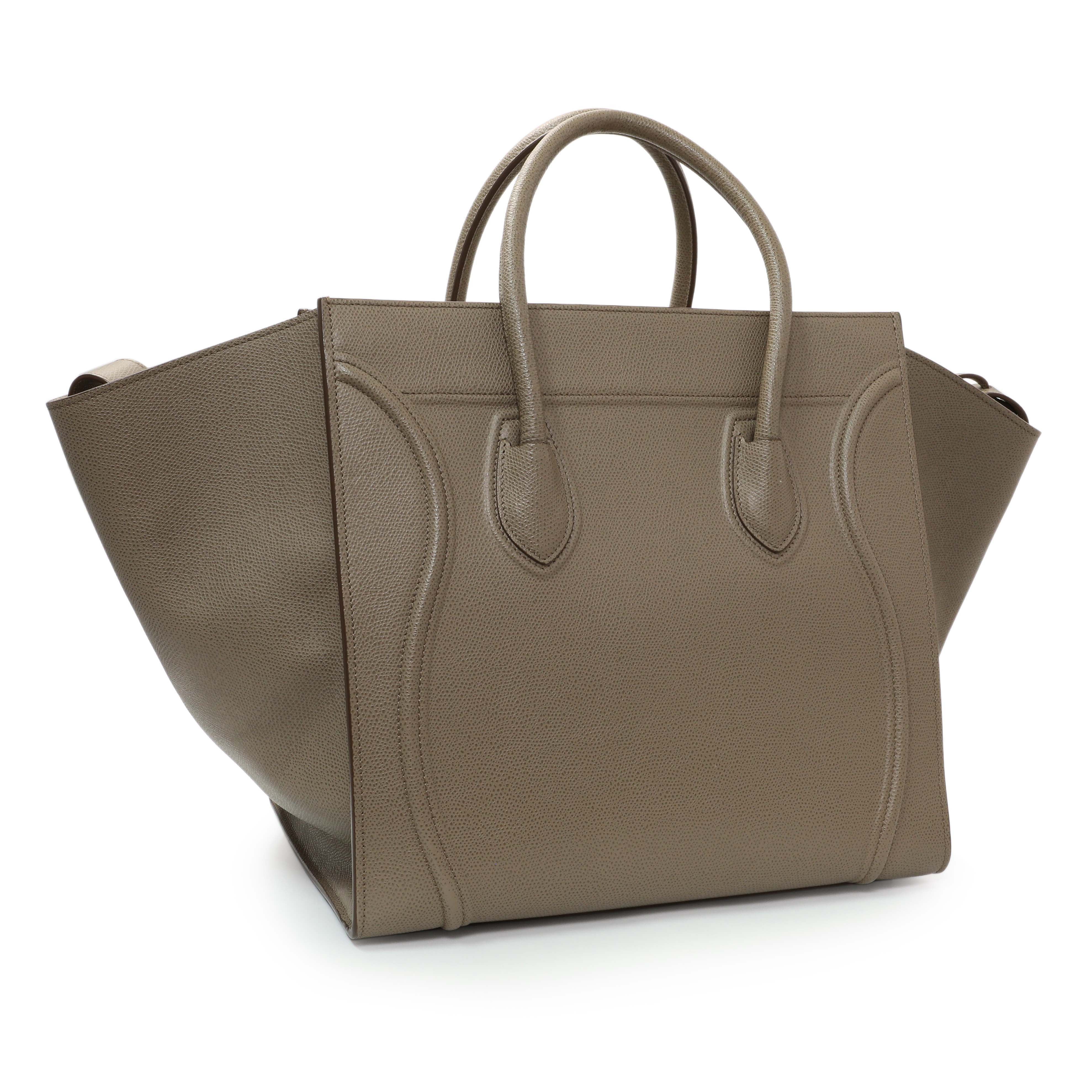 Celine Beige Medium Phantom Luggage - Image 2