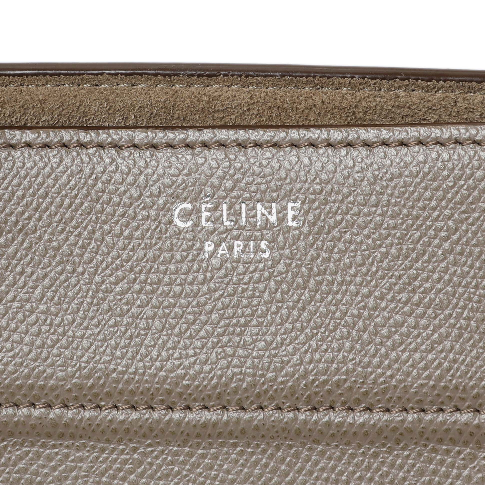 Celine Beige Medium Phantom Luggage - Image 9