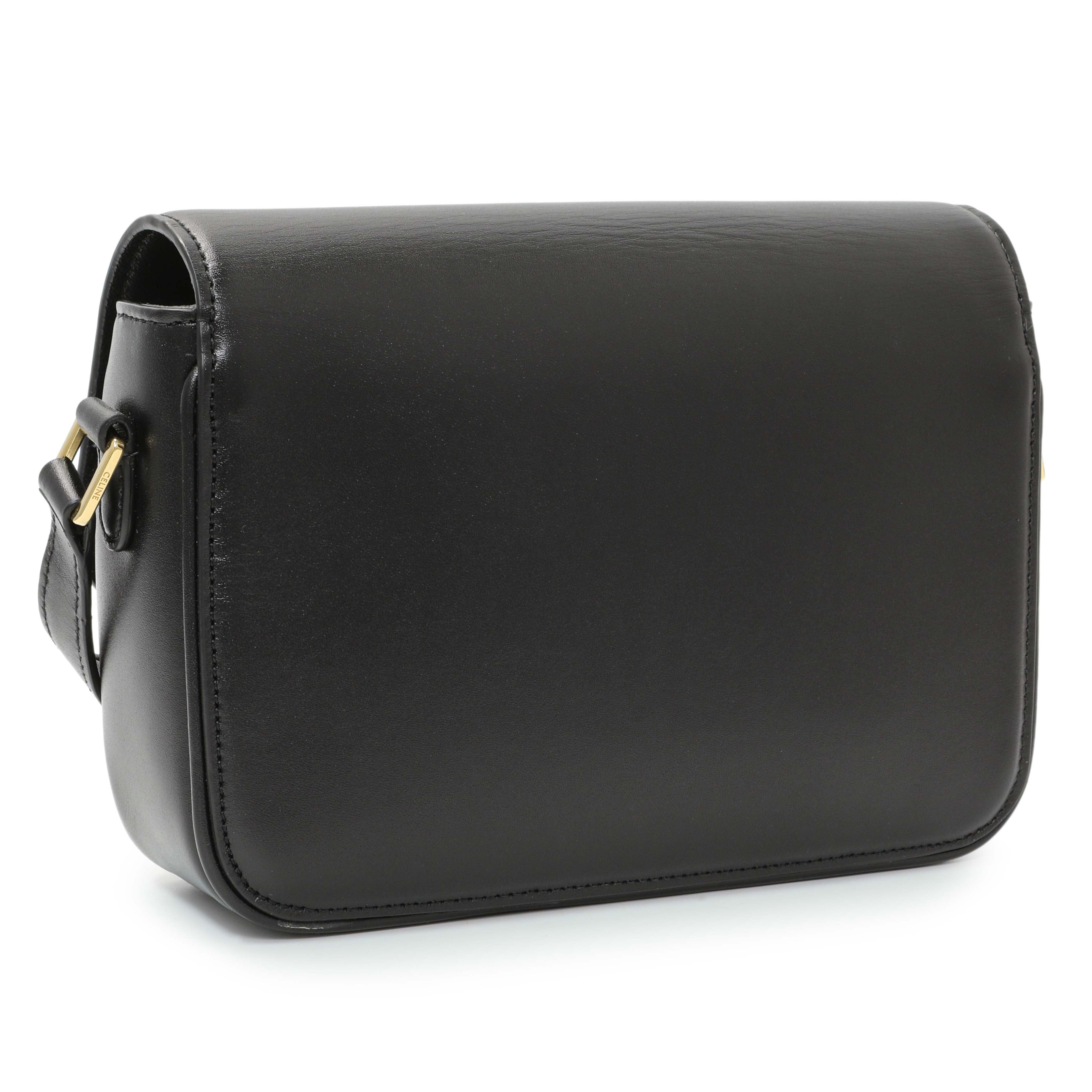 Celine Black Calfskin Medium Tassel Bag - Image 2