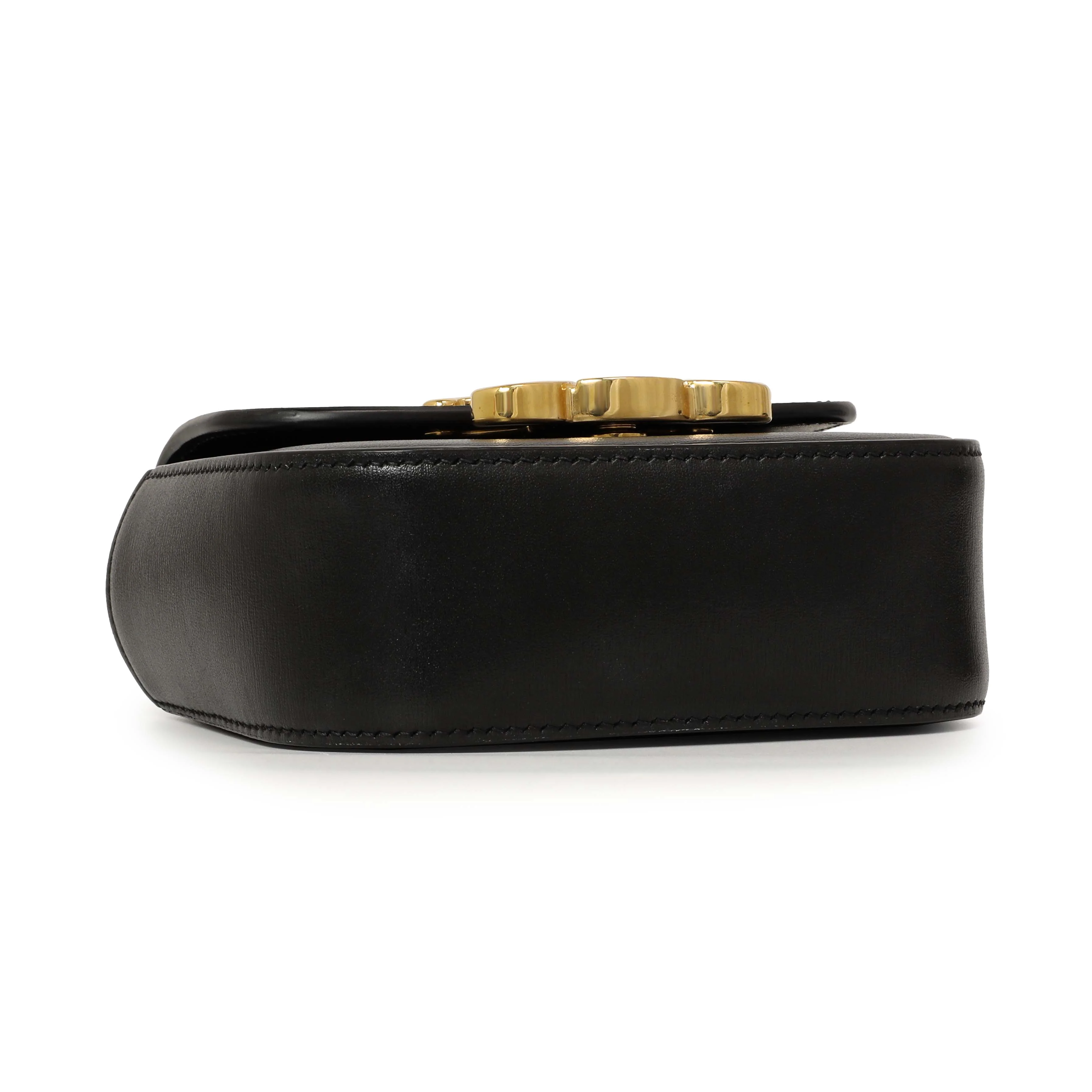 Celine Black Calfskin Mini Claude - Image 4