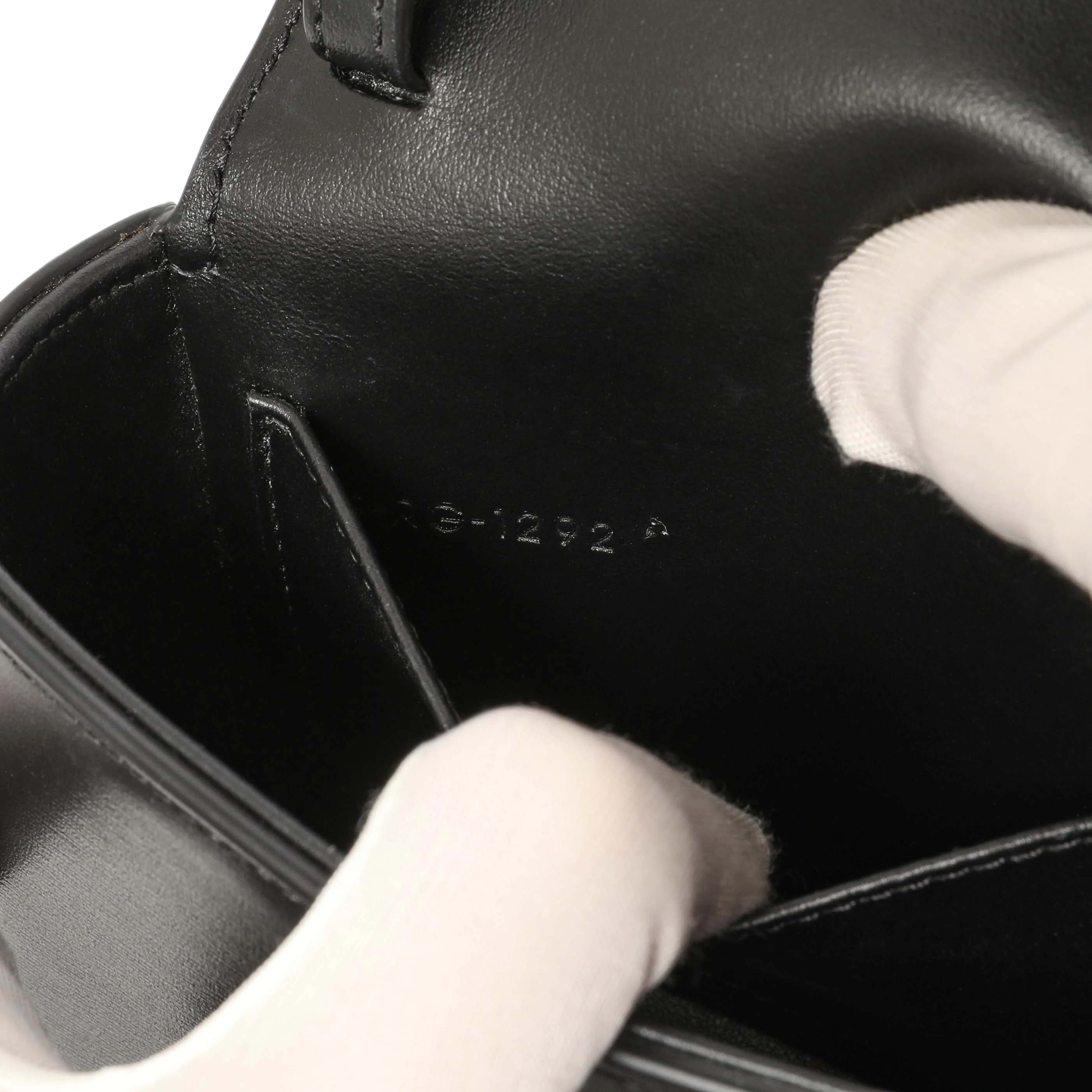 Celine Black Calfskin Mini Claude - Image 8