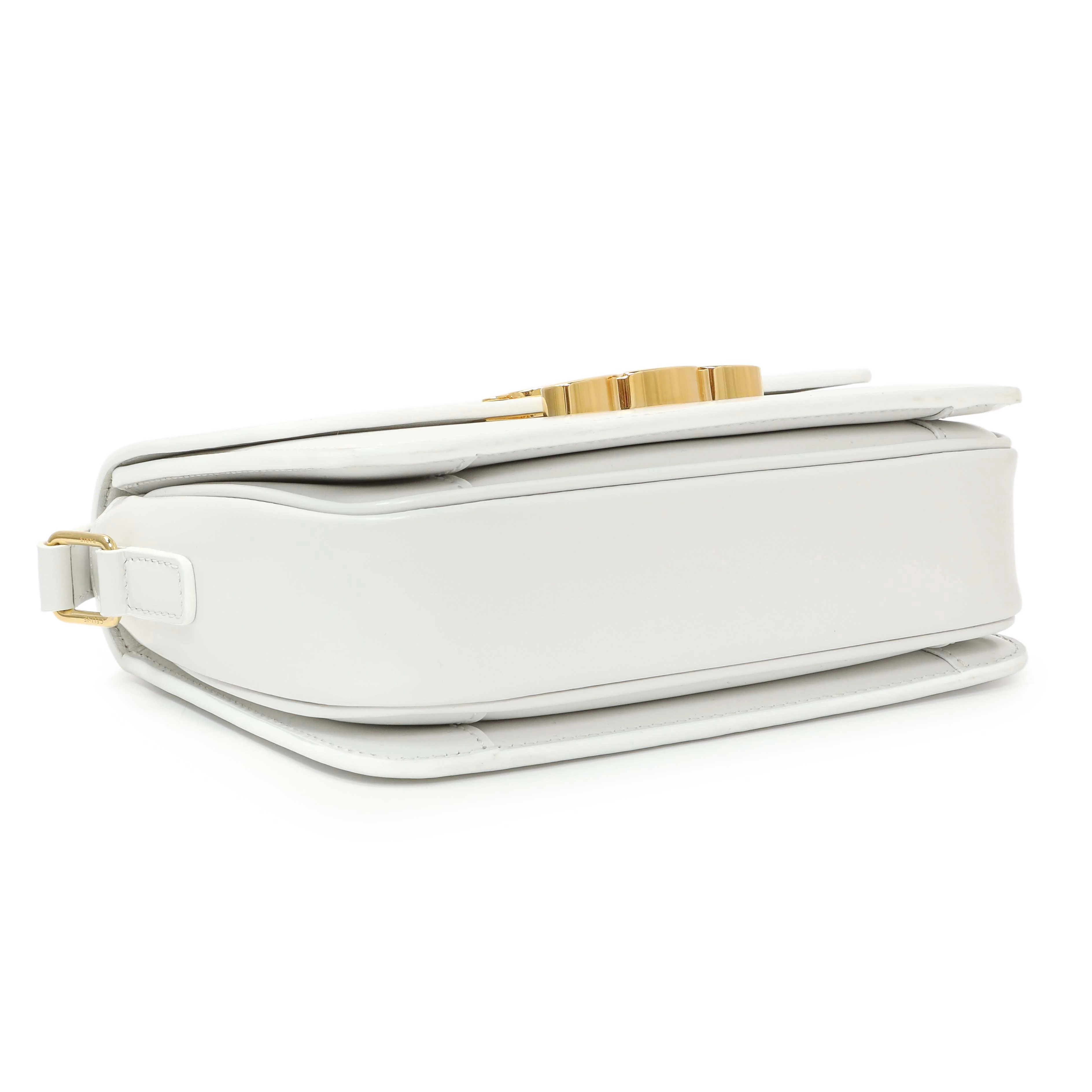 Celine Chalk Shiny Calfskin Teen Triomphe - Image 3