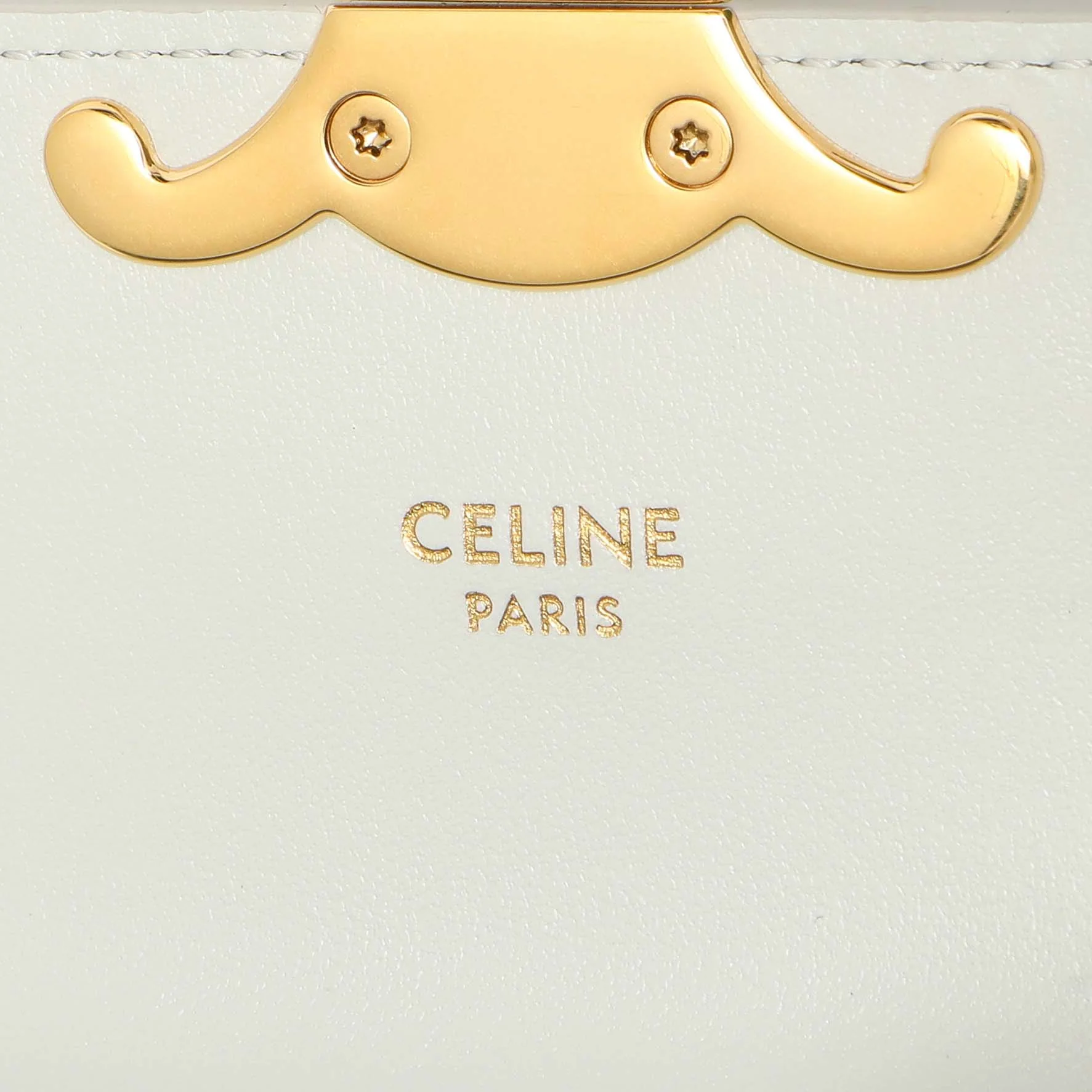 Celine Grey Calfskin Mini Claude - Image 6