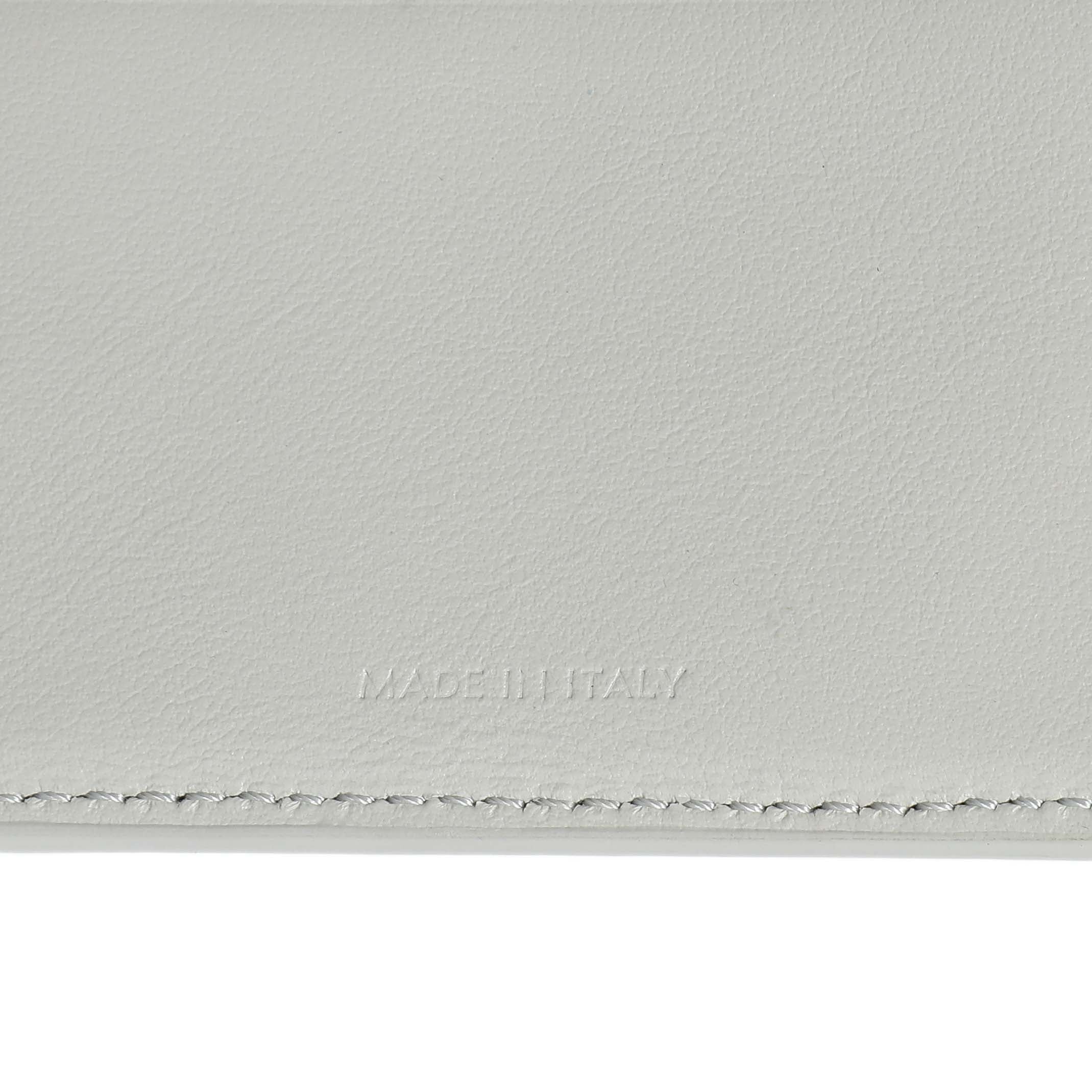Celine Grey Shiny Calfskin Small Triomphe Wallet - Image 6