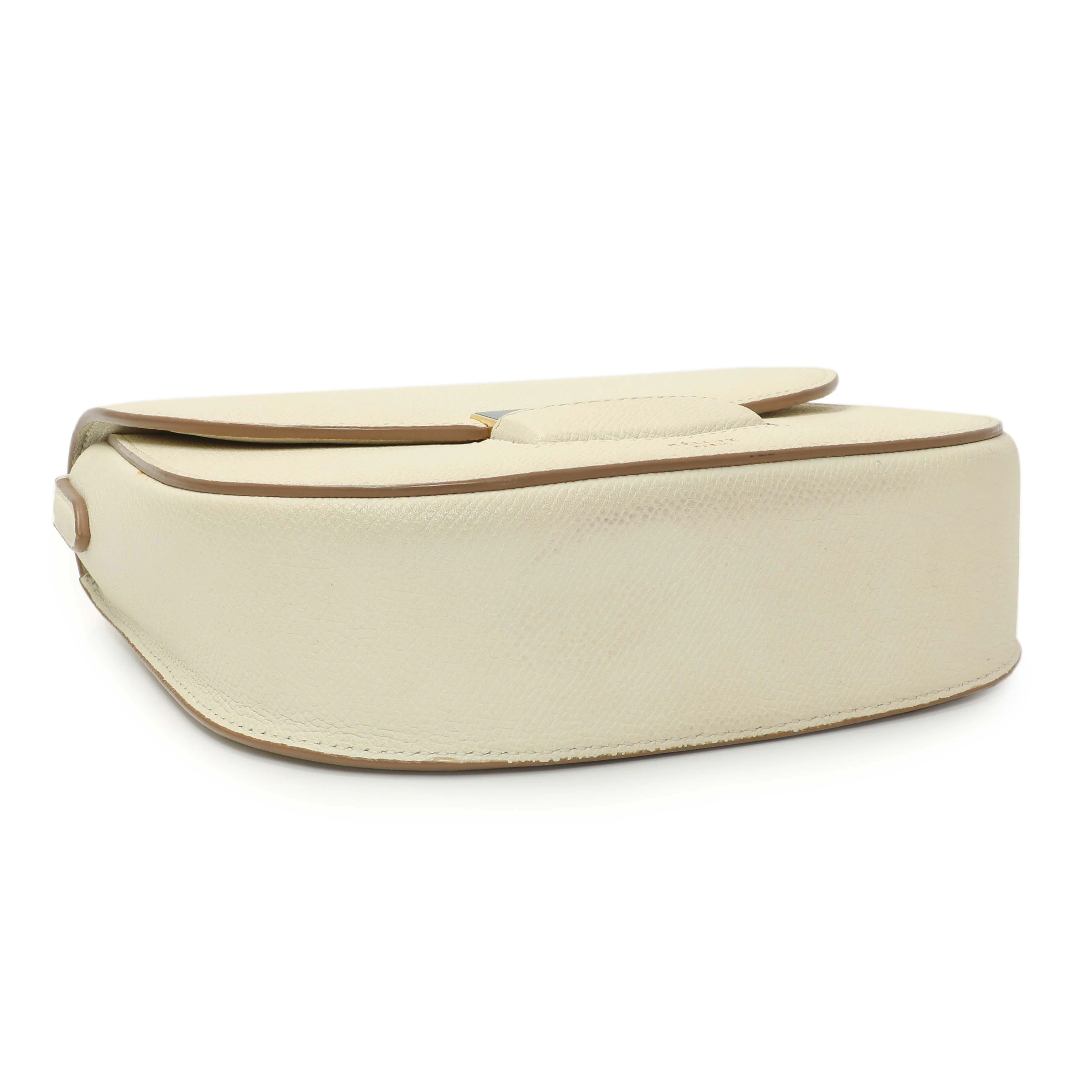 Celine Ivory Grained Calfskin Small Trotteur - Image 4