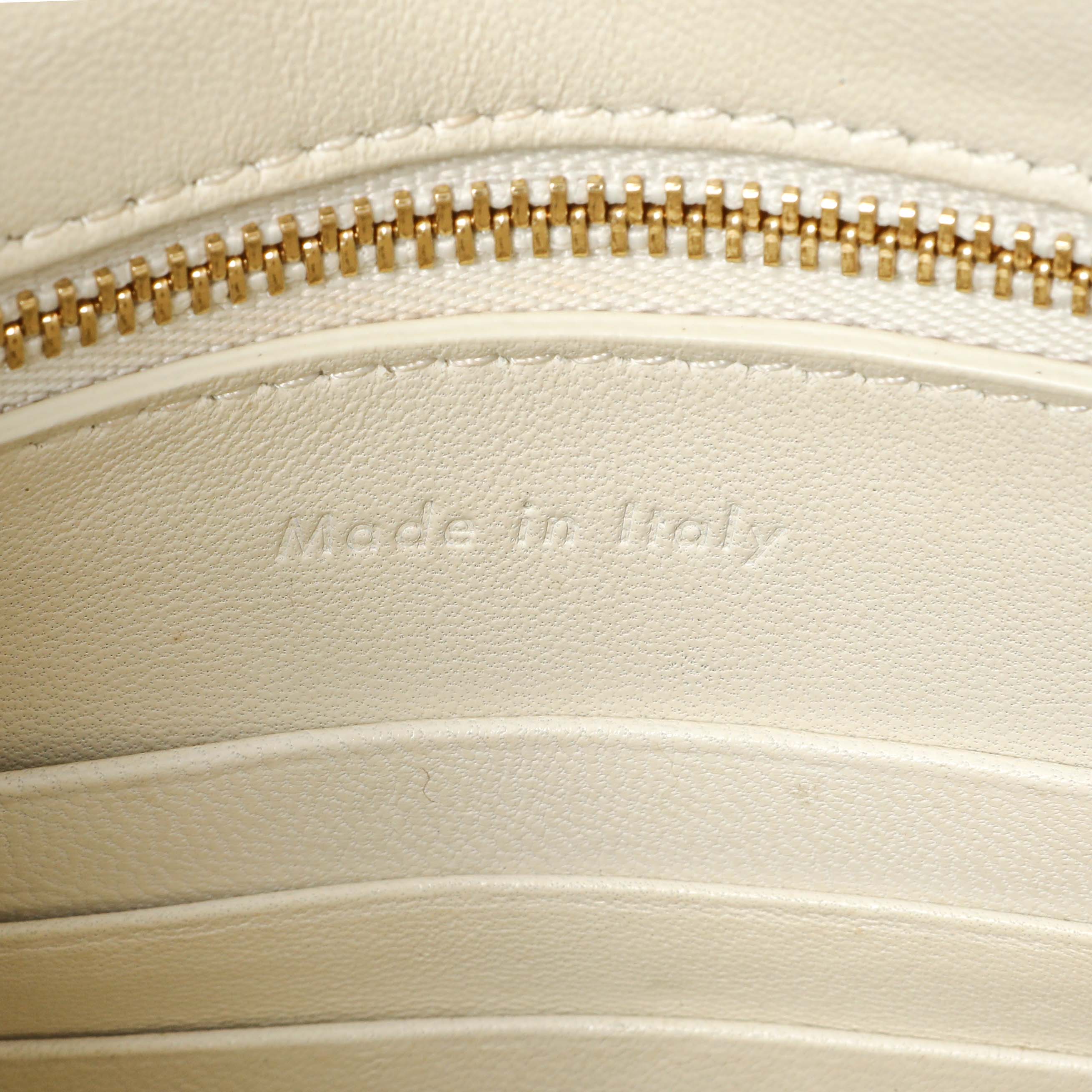 Celine Ivory Grained Calfskin Small Trotteur - Image 7