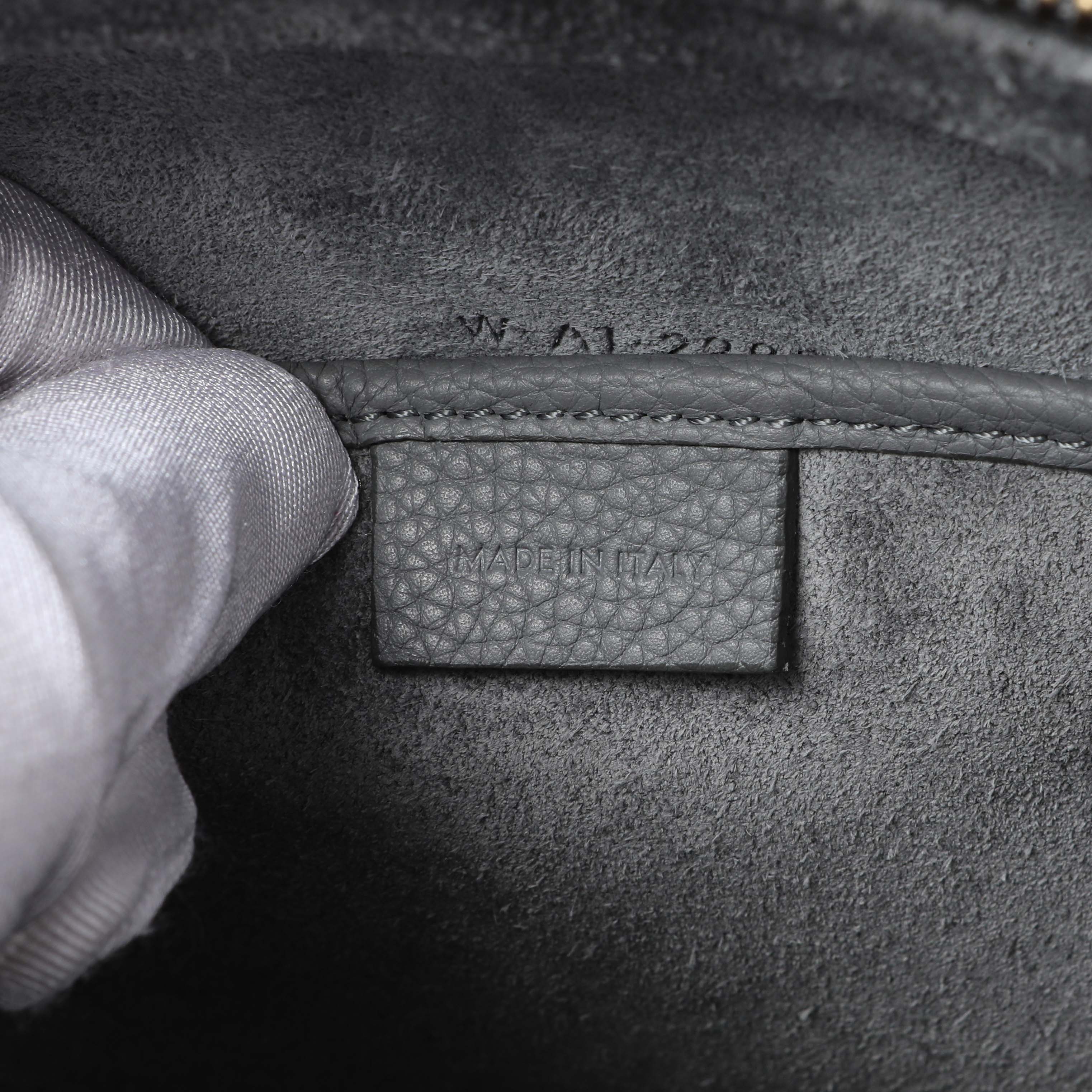 Celine Kohl Drummed Calfskin Nano Luggage - Image 7