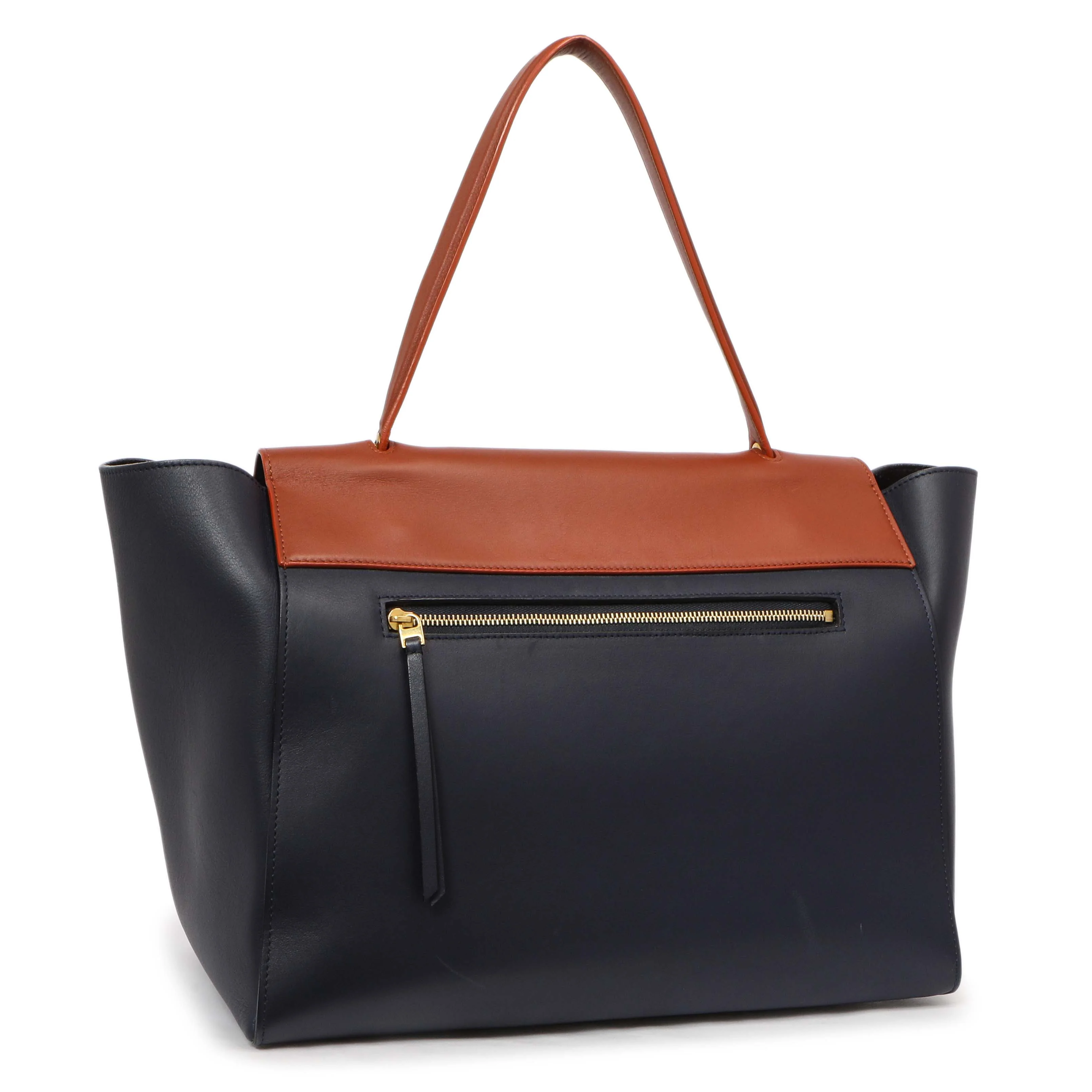 Celine Navy Brown Smooth Calfskin Small Belt Bag - Image 2