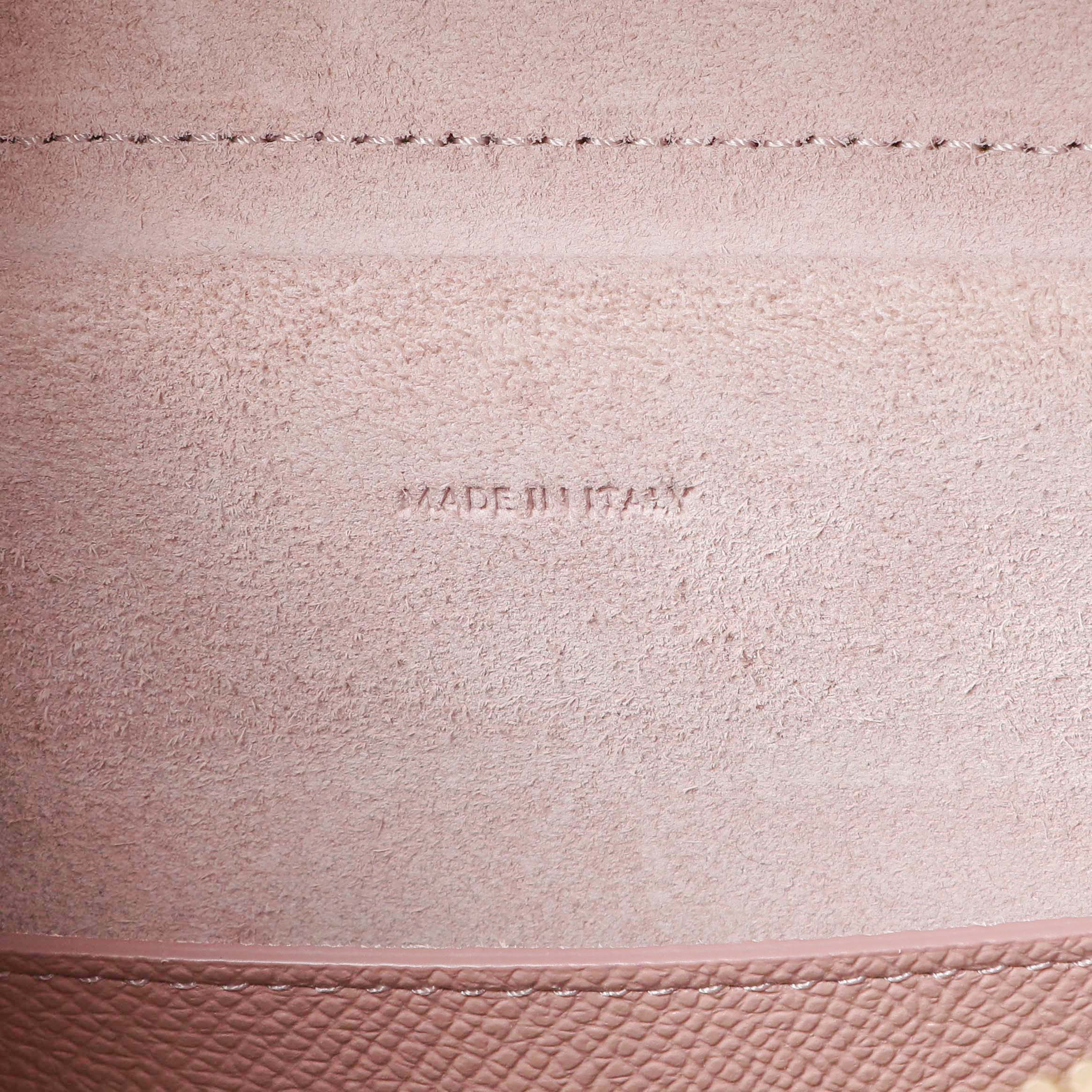 Celine Pink Grained Calfskin Micro Belt Bag - Image 10