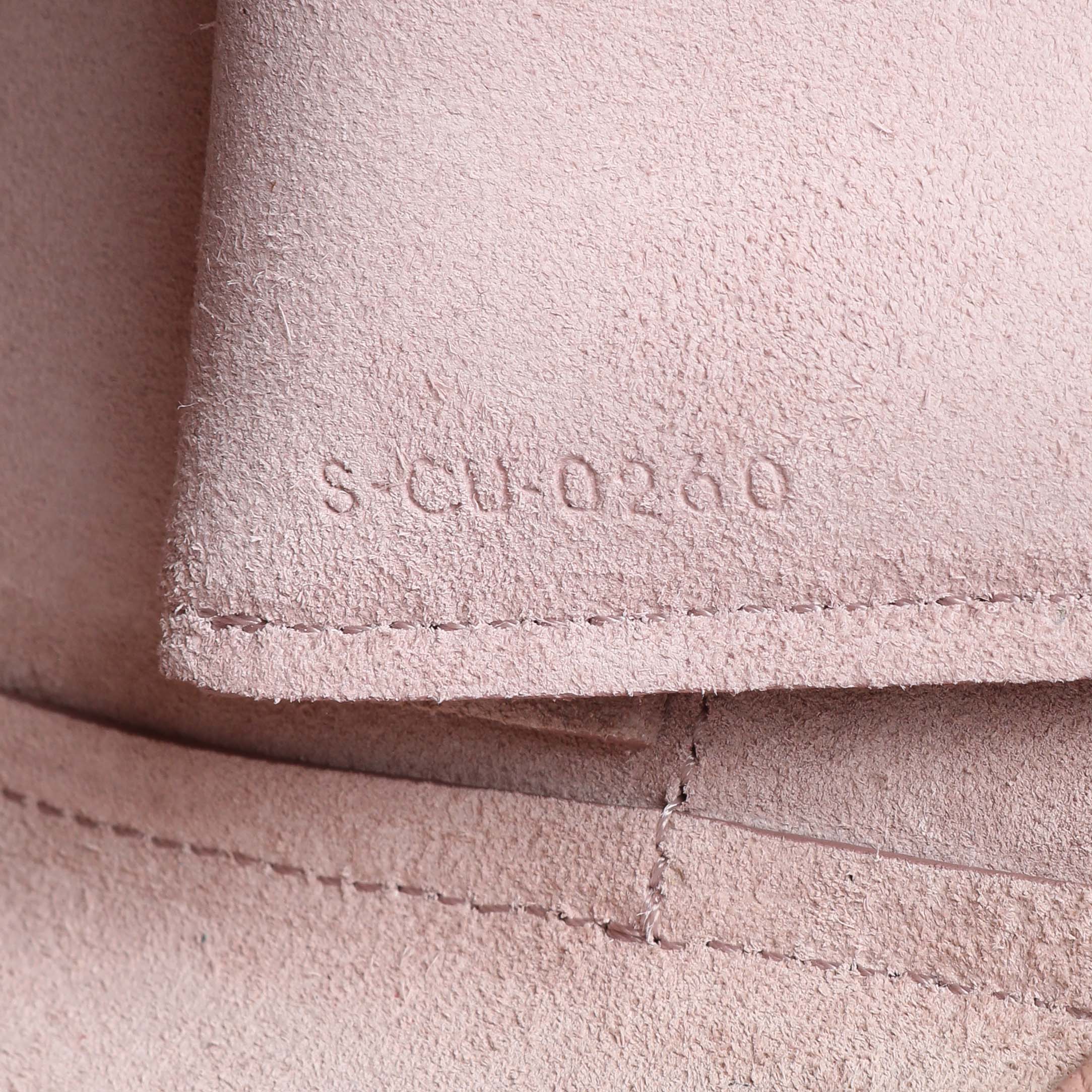 Celine Pink Grained Calfskin Micro Belt Bag - Image 11