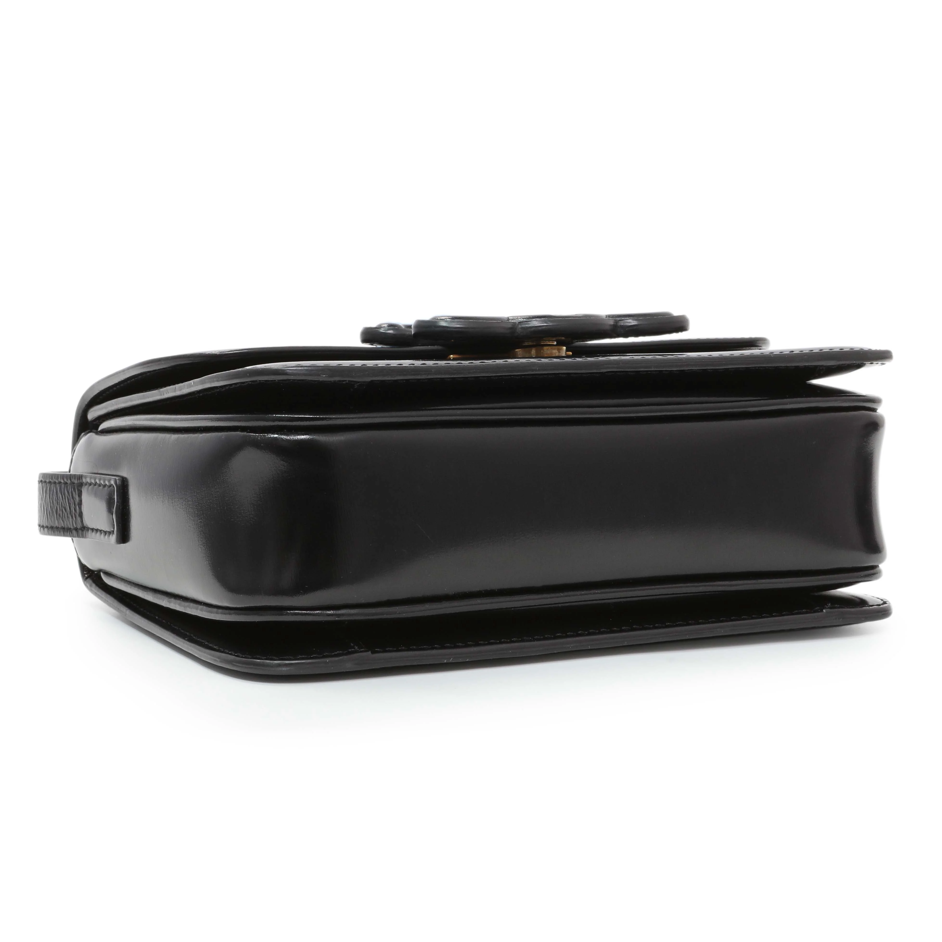 Celine Shiny Calfskin Teen Triomphe Bag - Image 3