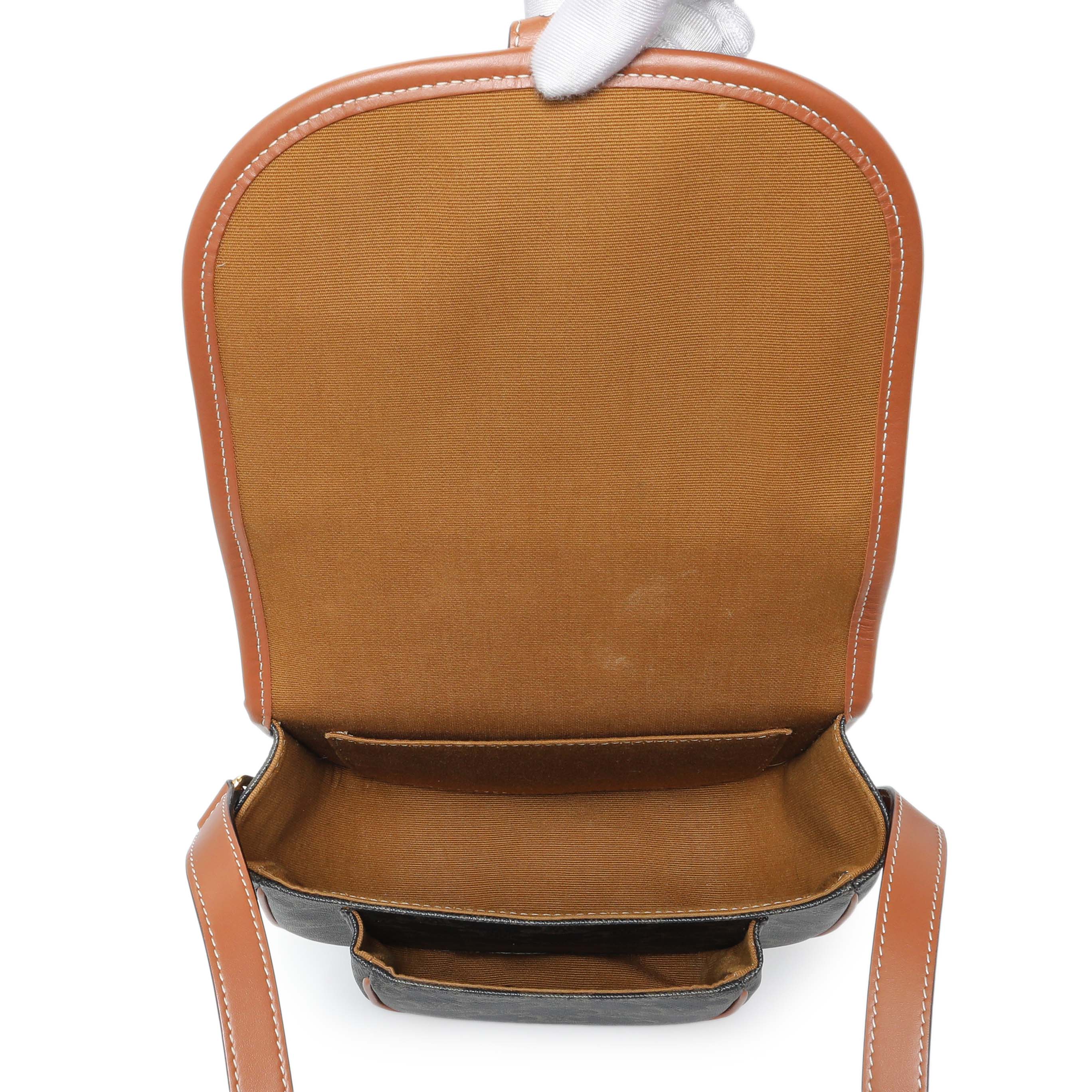 Celine Tan Triomphe Canvas Medium Folco Bag - Image 4